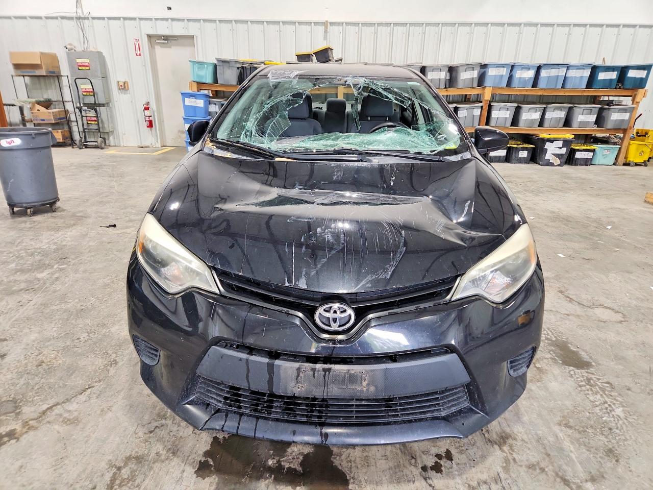 2014 Toyota Corolla L Черный vin: 2T1BURHE6EC150743