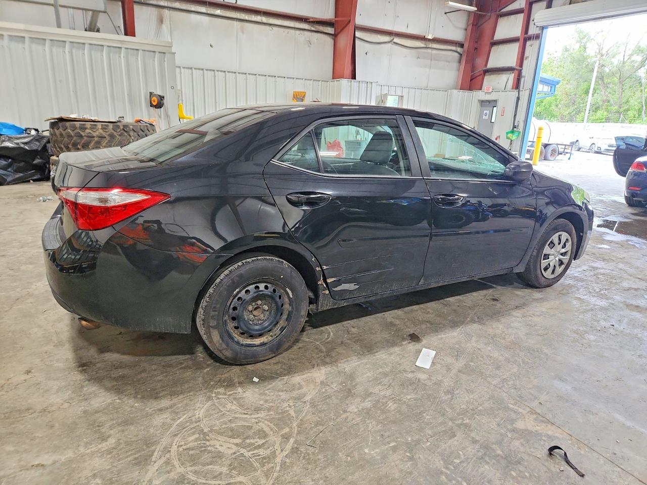 2014 Toyota Corolla L Черный vin: 2T1BURHE6EC150743