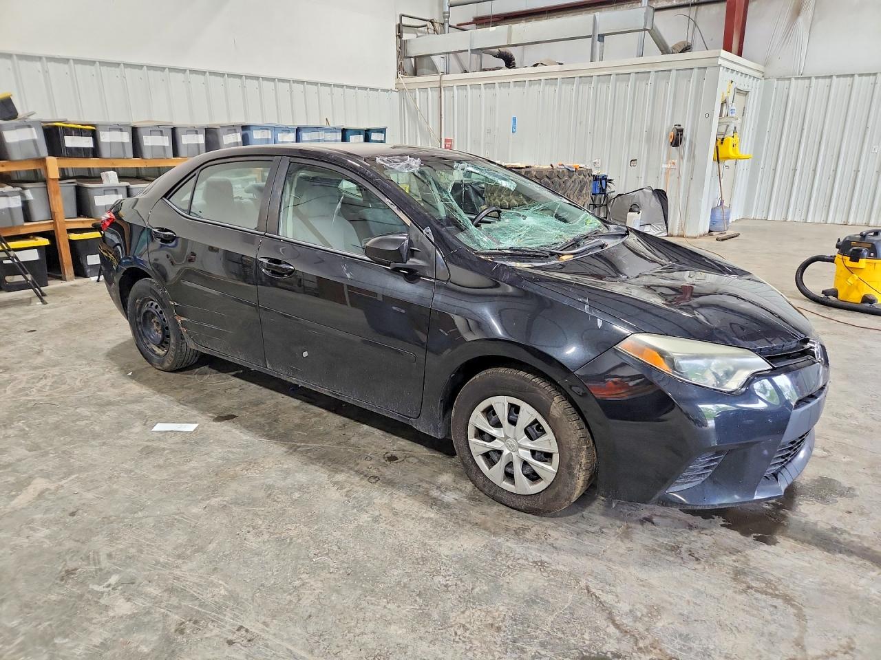 2014 Toyota Corolla L Черный vin: 2T1BURHE6EC150743
