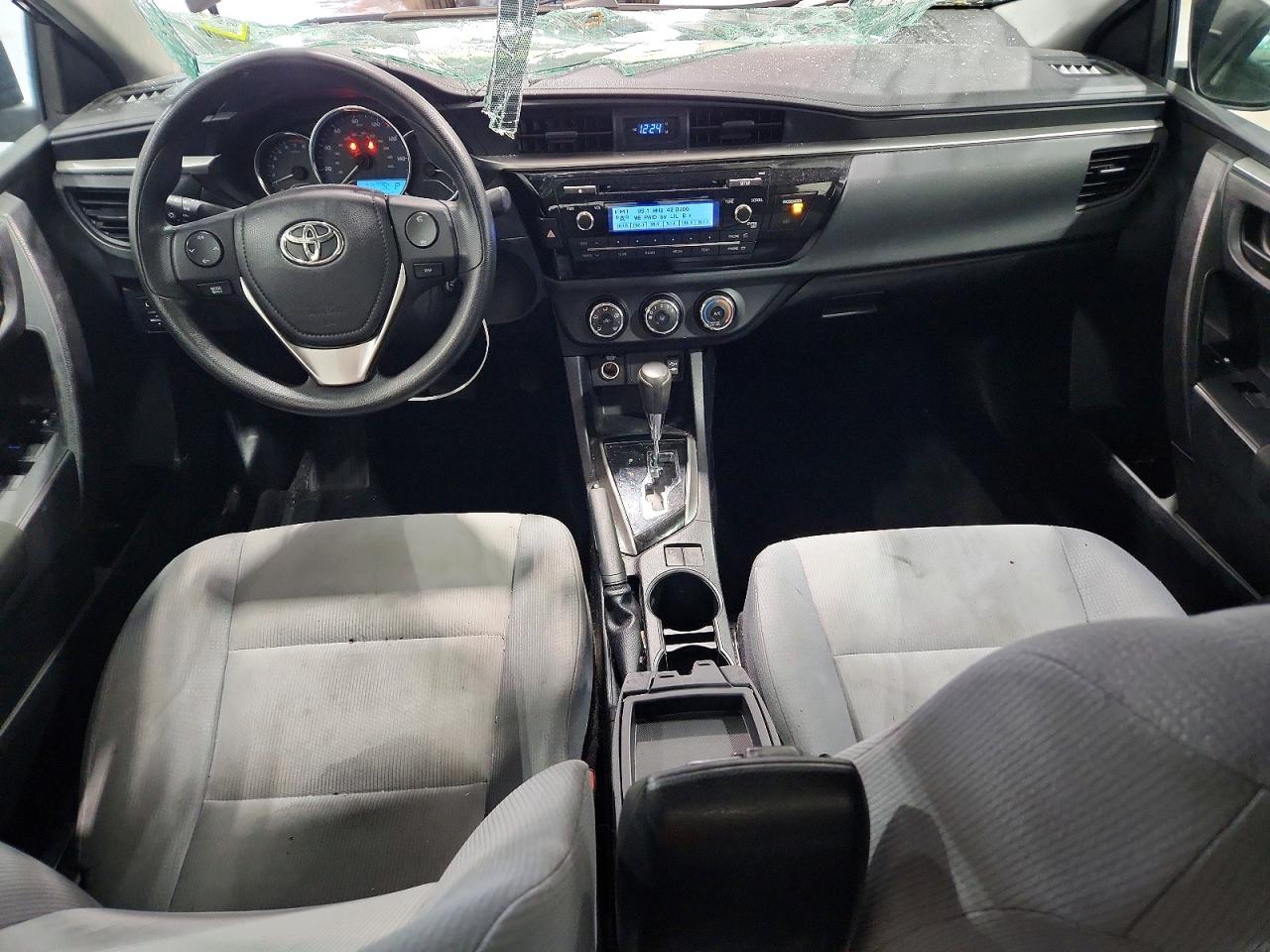 2014 Toyota Corolla L Черный vin: 2T1BURHE6EC150743
