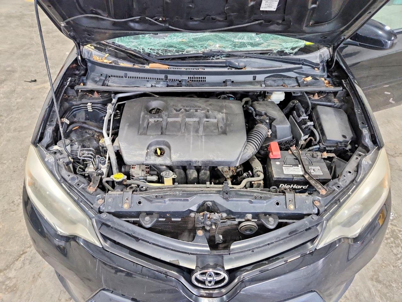 2014 Toyota Corolla L Черный vin: 2T1BURHE6EC150743