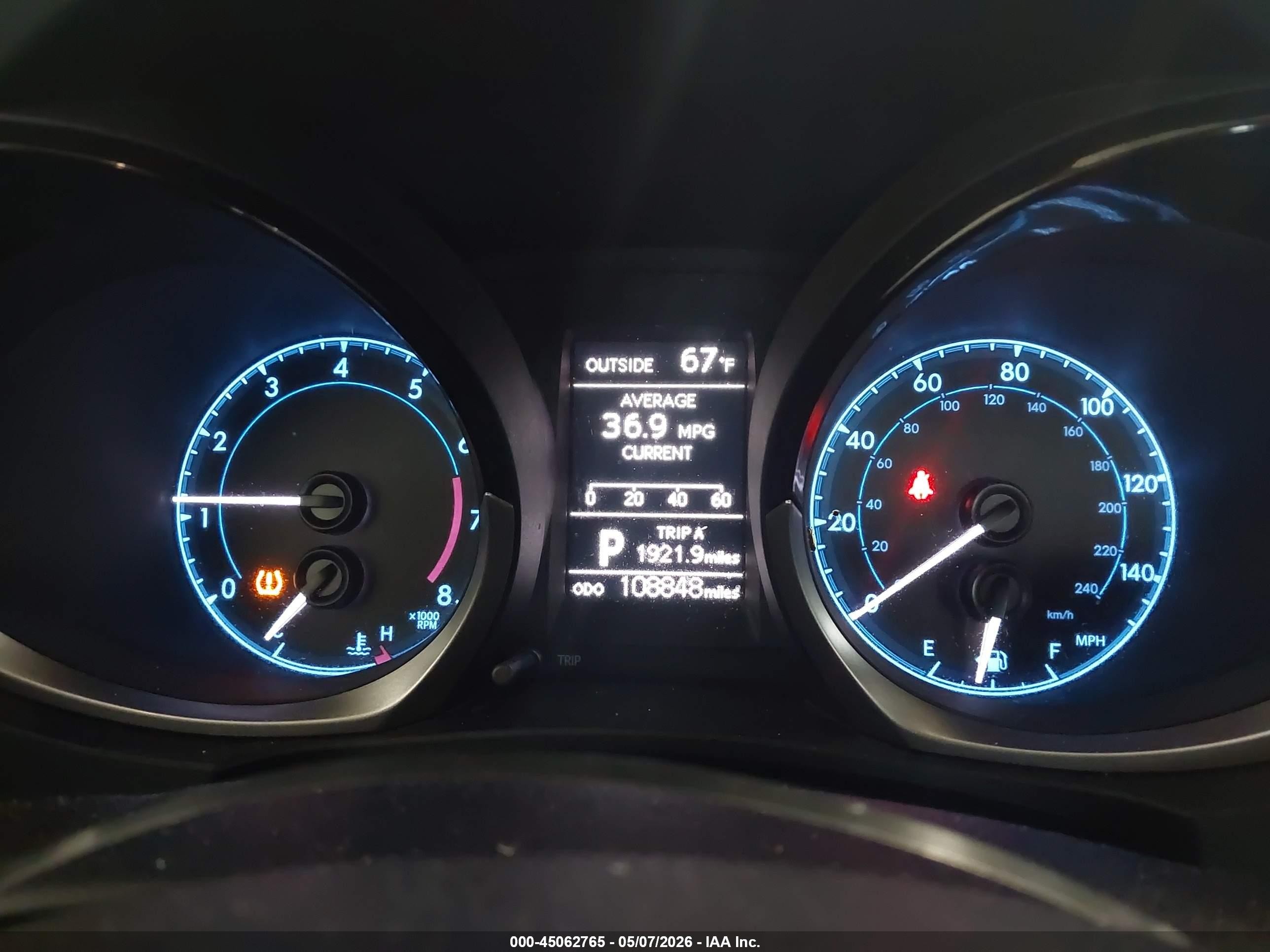 2014 Toyota Corolla S Plus Blue vin: 2T1BURHE6EC154999