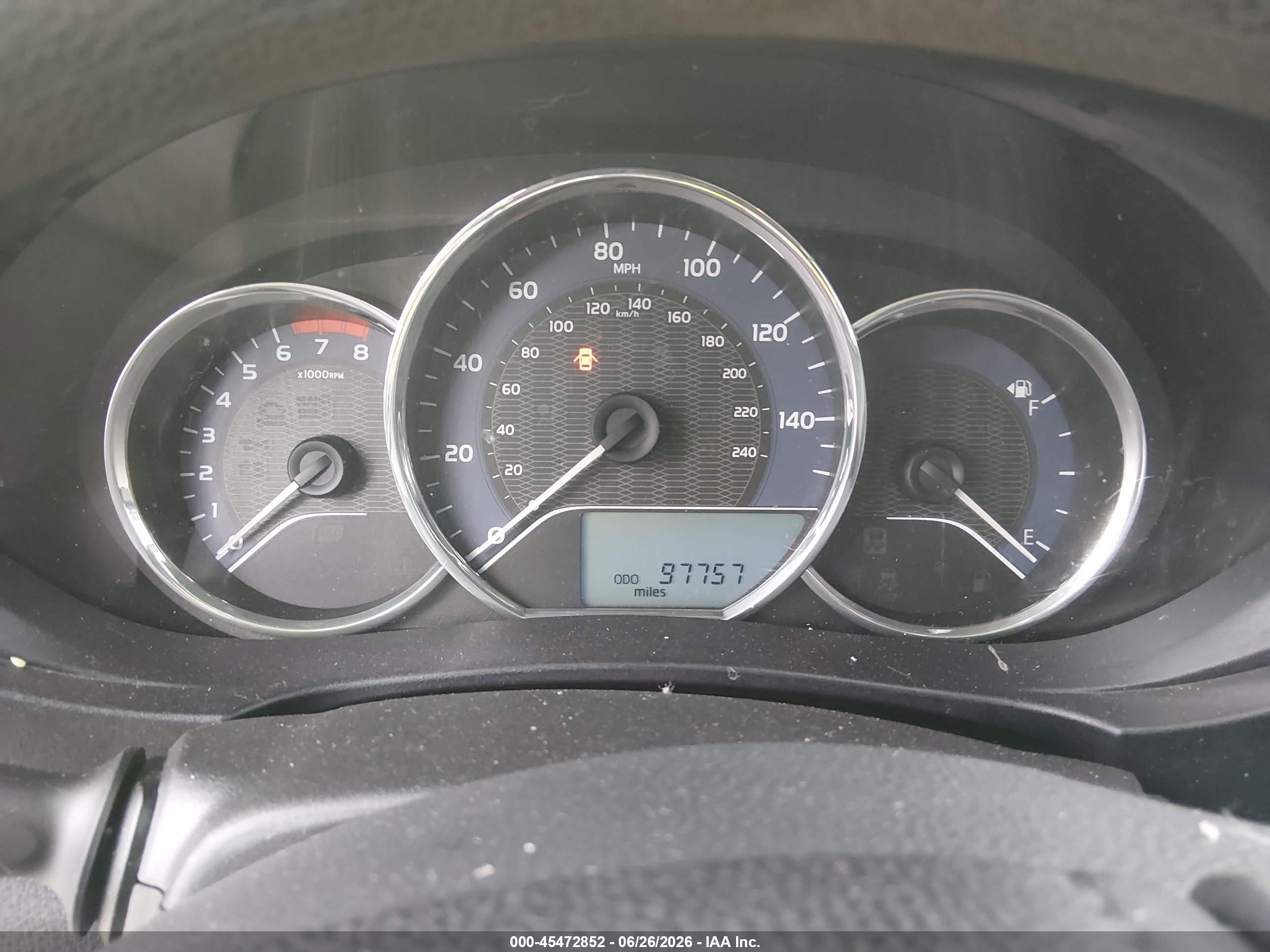 2014 Toyota Corolla Le Plus Gray vin: 2T1BURHE6EC166313