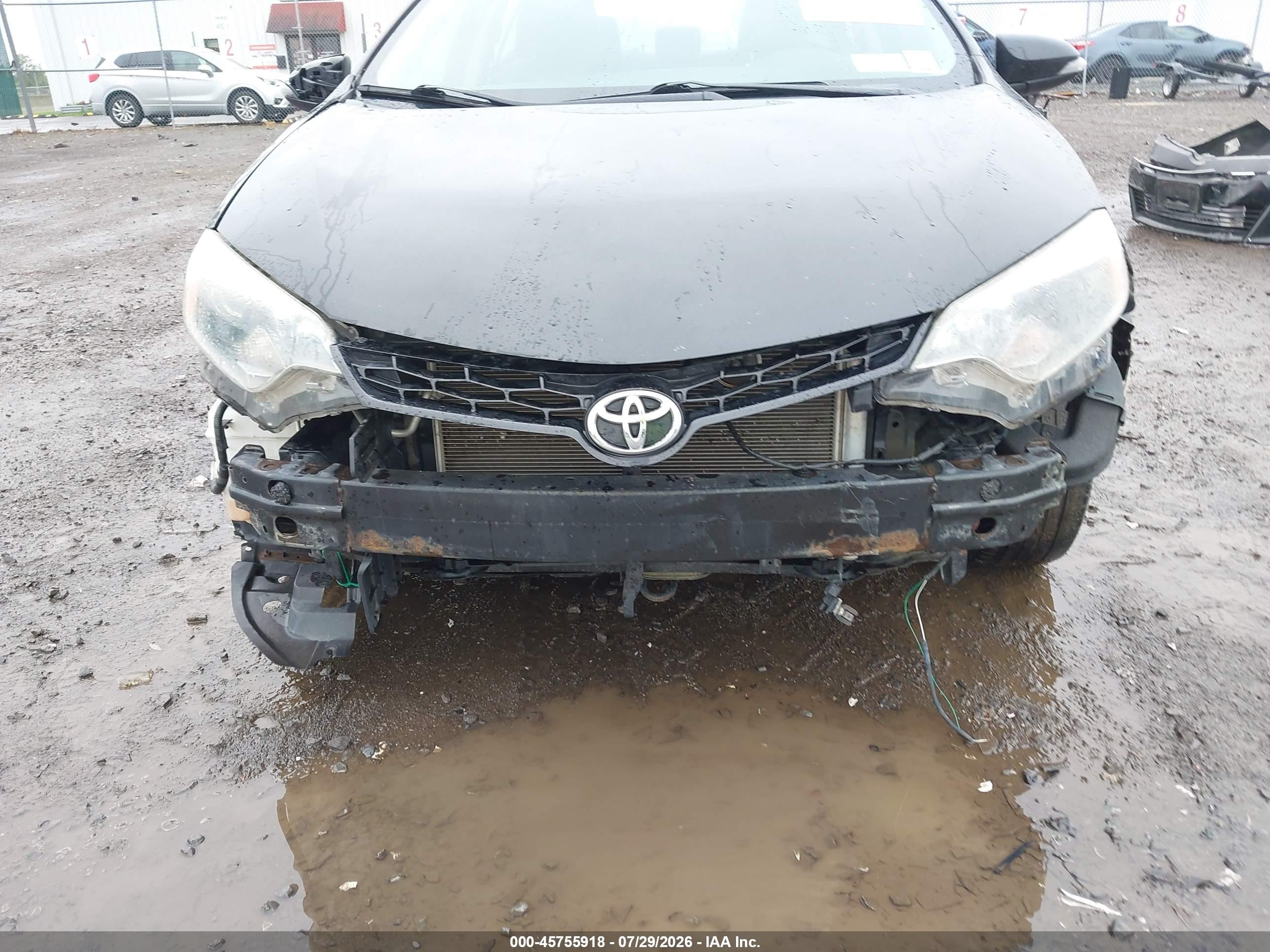 2014 Toyota Corolla S Plus Black vin: 2T1BURHE6EC167588