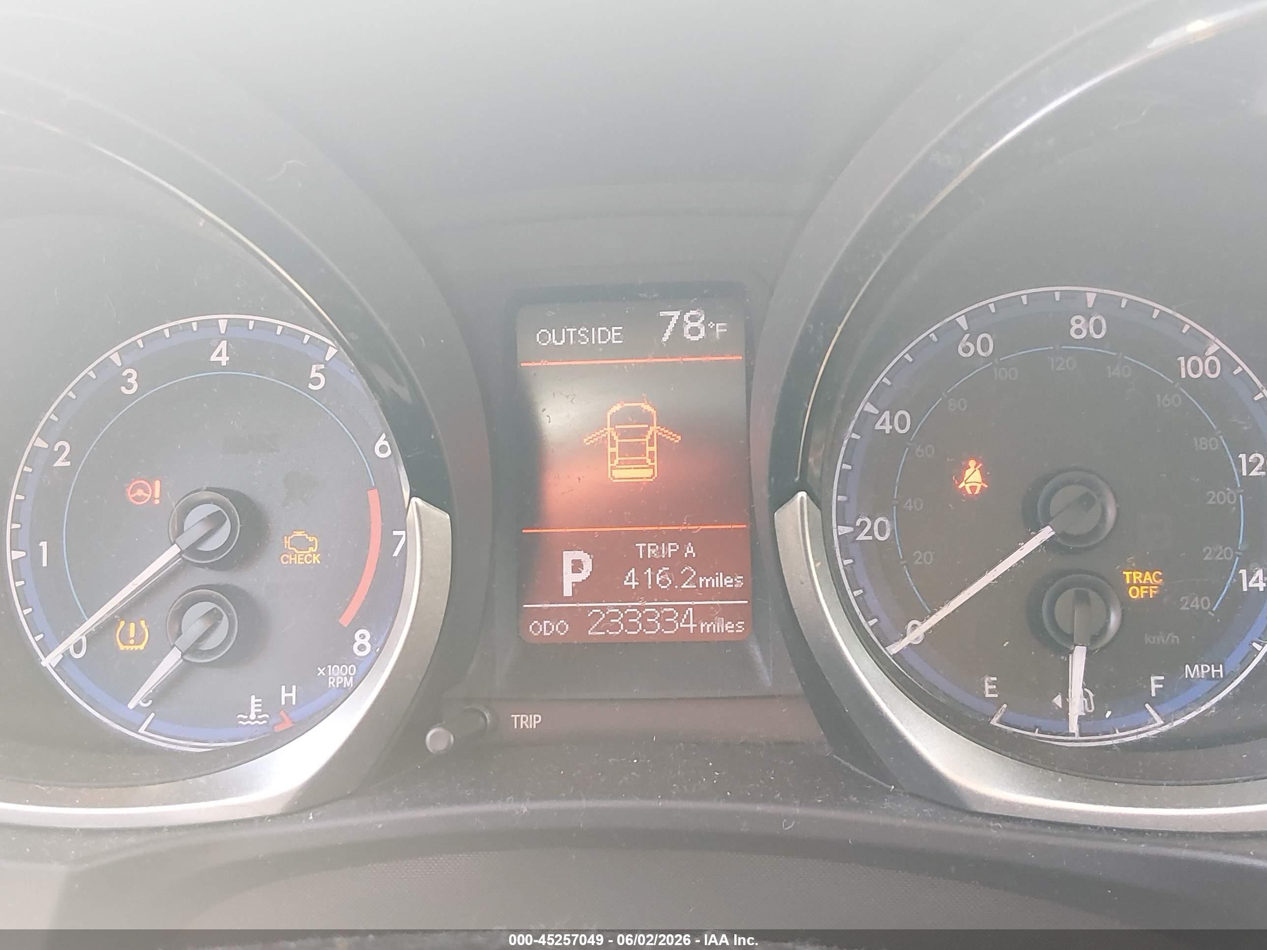 2014 Toyota Corolla S Plus Red vin: 2T1BURHE6EC170216