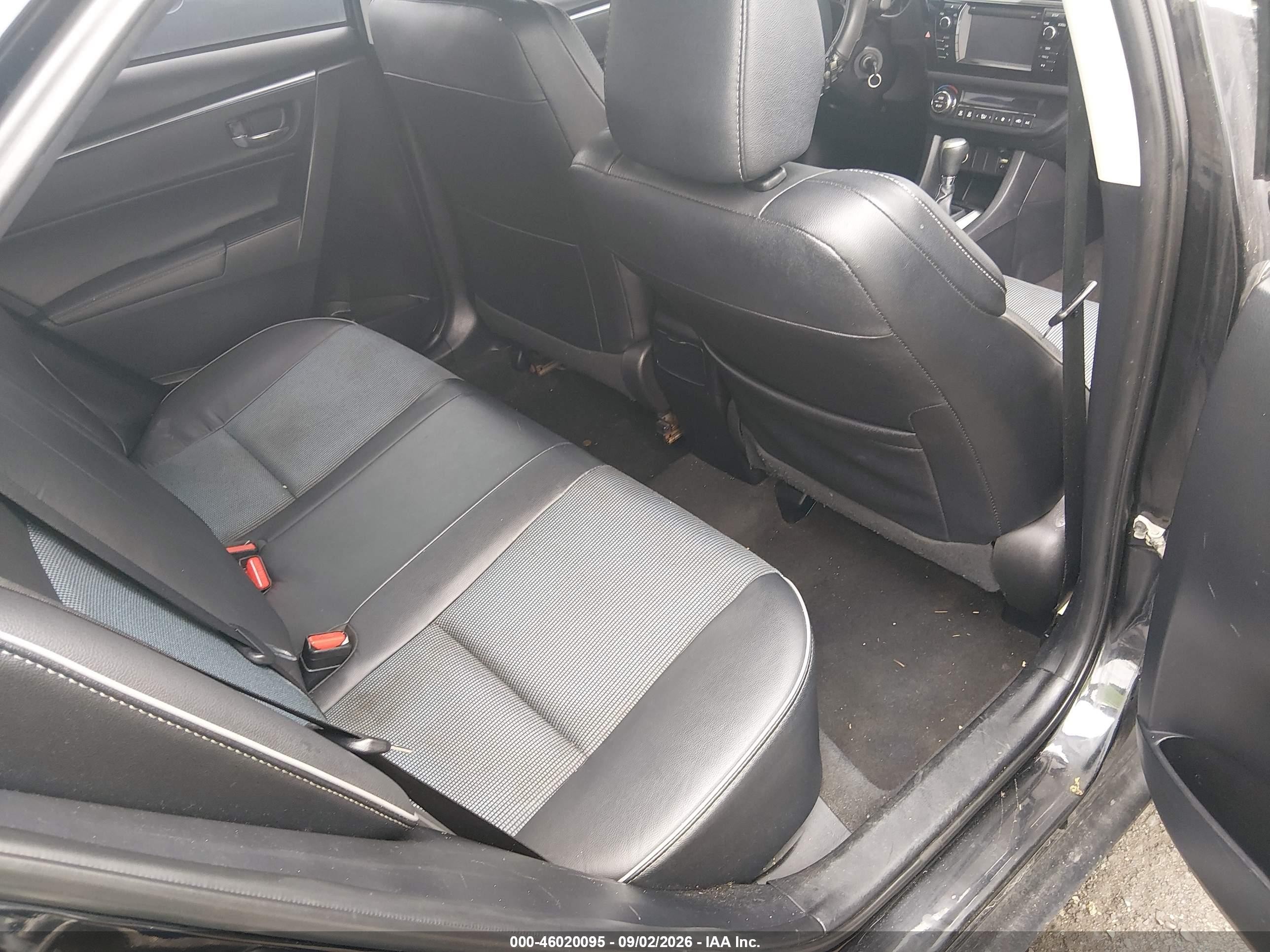 2014 Toyota Corolla S Plus Black vin: 2T1BURHE6EC170233
