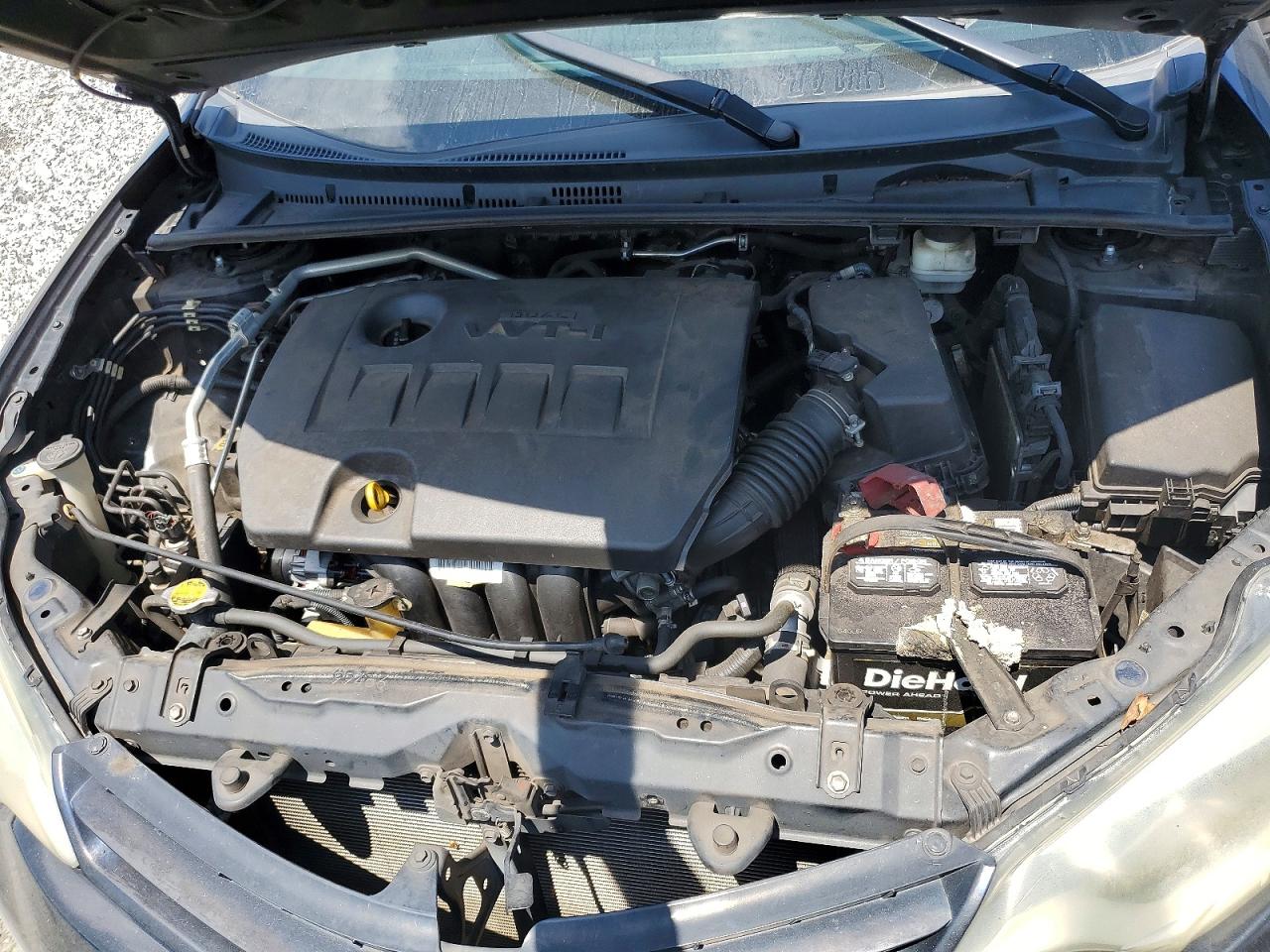 2014 Toyota Corolla L Black vin: 2T1BURHE6EC171236