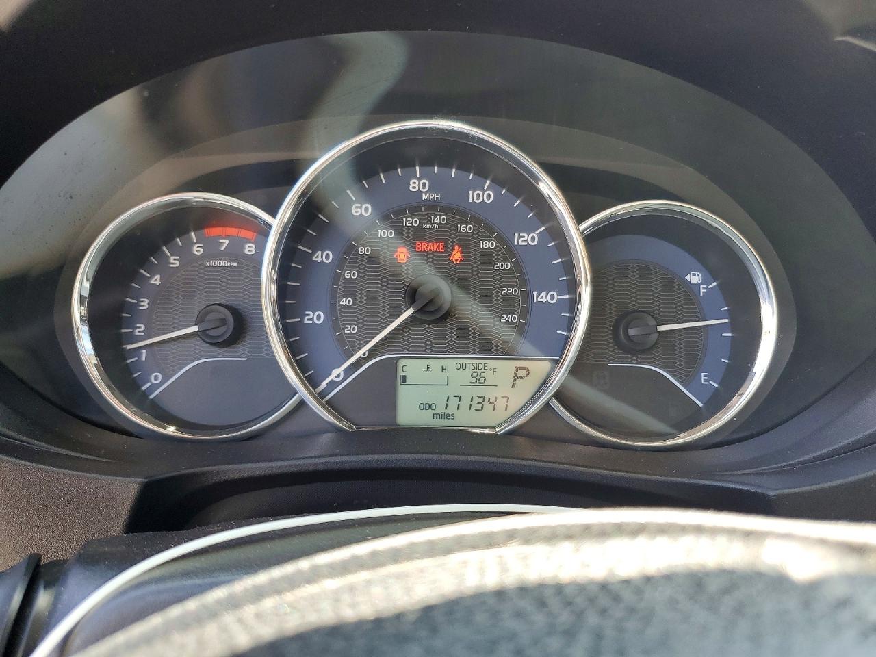 2014 Toyota Corolla L Black vin: 2T1BURHE6EC171236