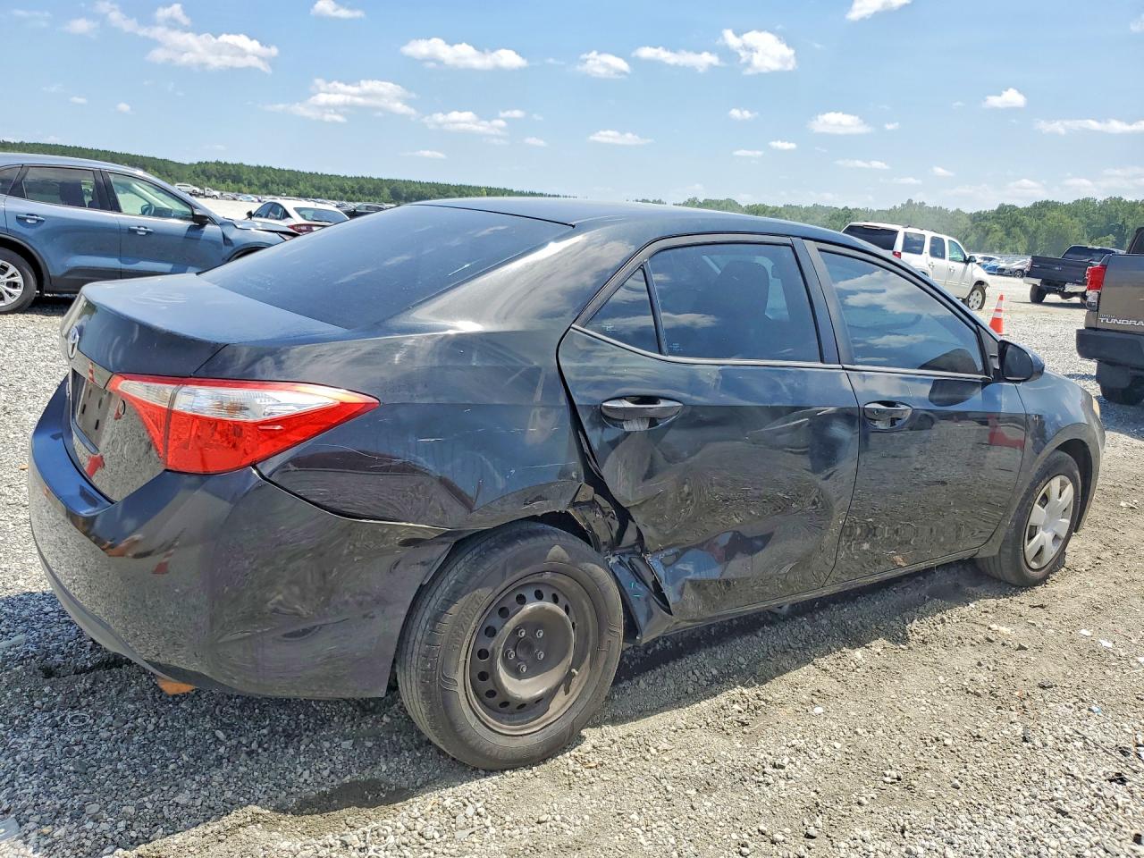 2014 Toyota Corolla L Black vin: 2T1BURHE6EC171236