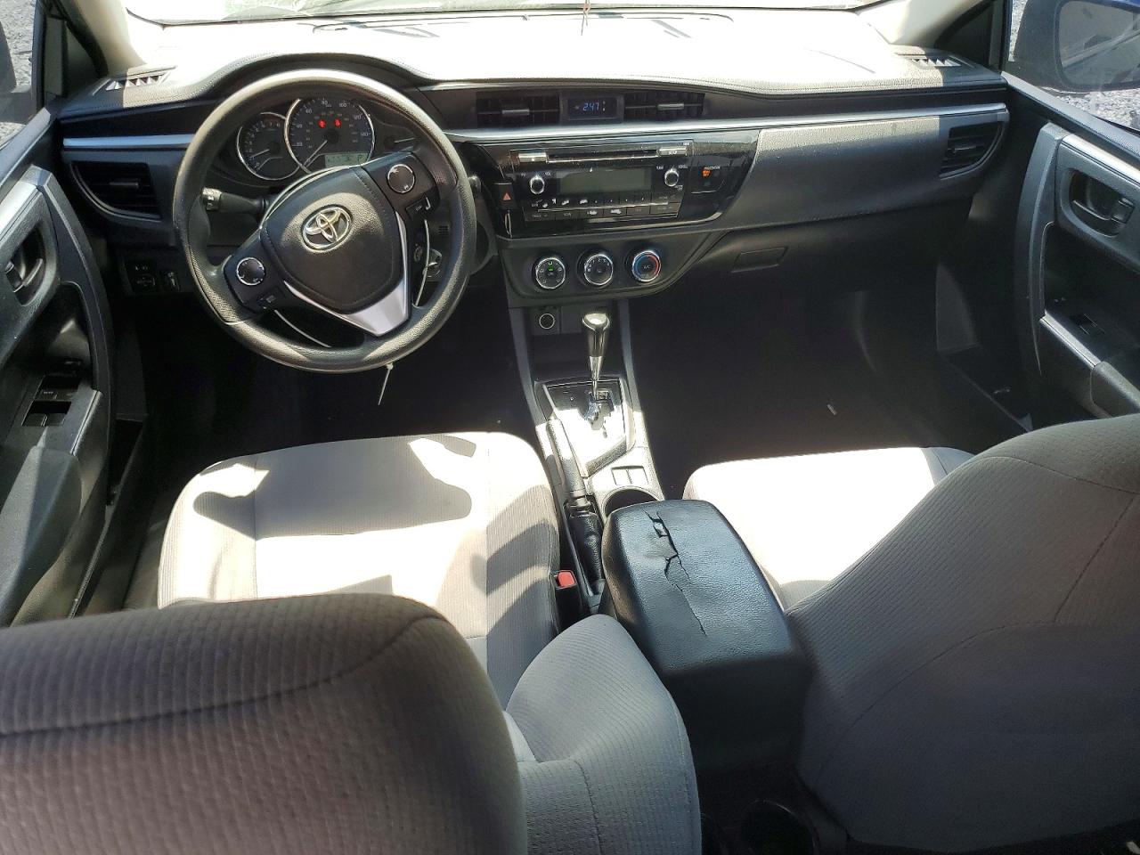 2014 Toyota Corolla L Black vin: 2T1BURHE6EC171236