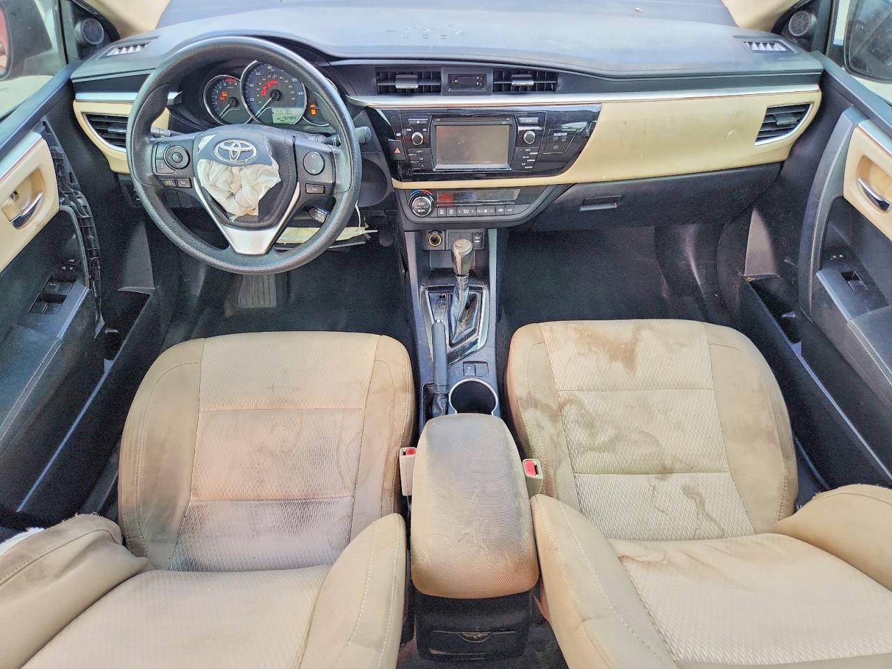 2014 Toyota Corolla Le Red vin: 2T1BURHE6EC173424