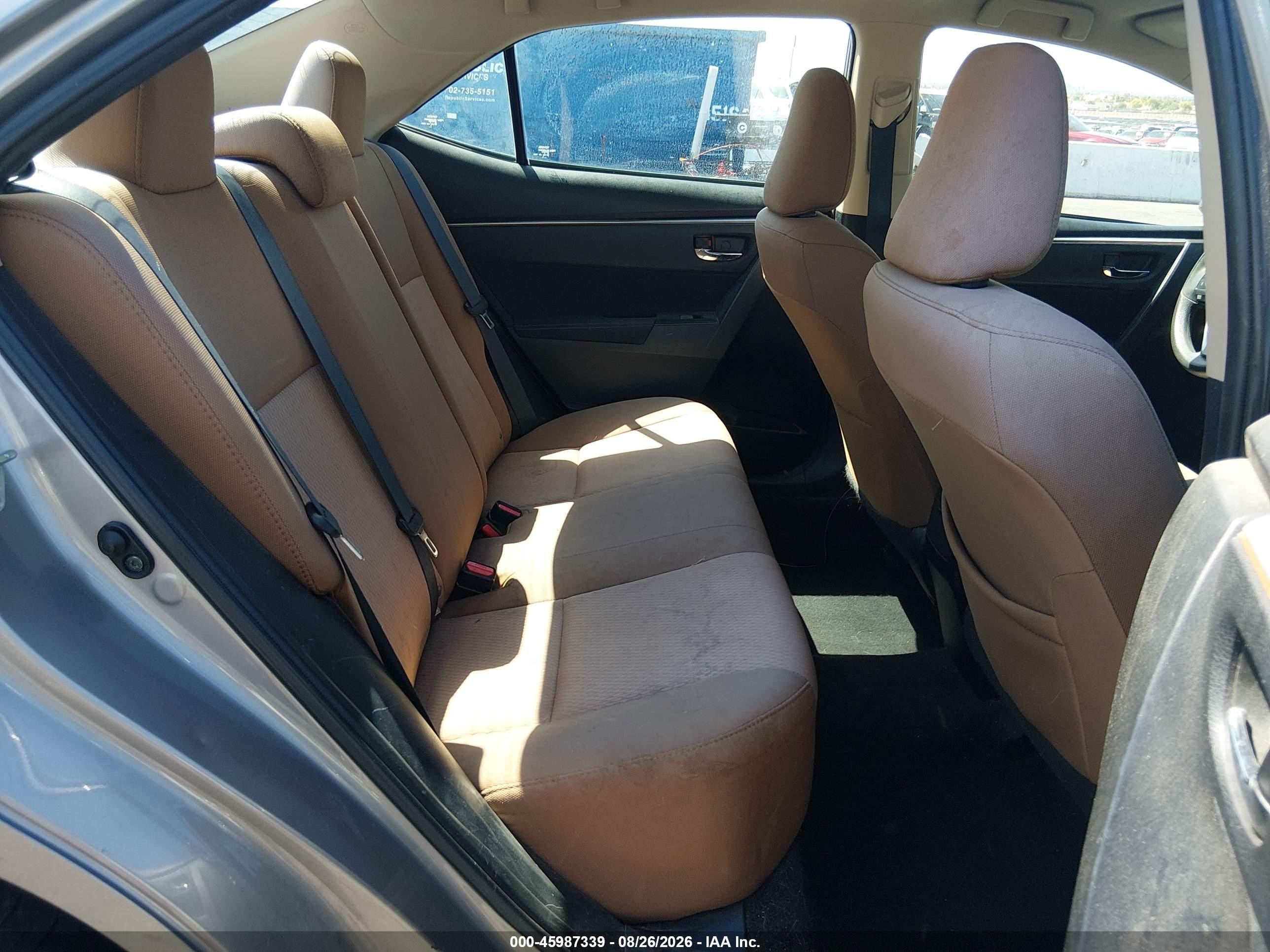 2014 Toyota Corolla Le Silver vin: 2T1BURHE6EC174881