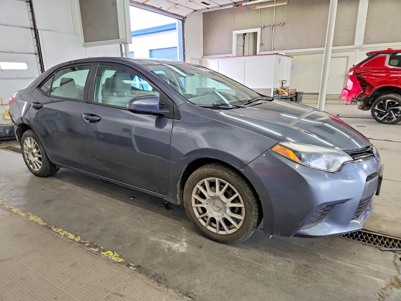 2014 Toyota Corolla Le Blue vin: 2T1BURHE6EC180003
