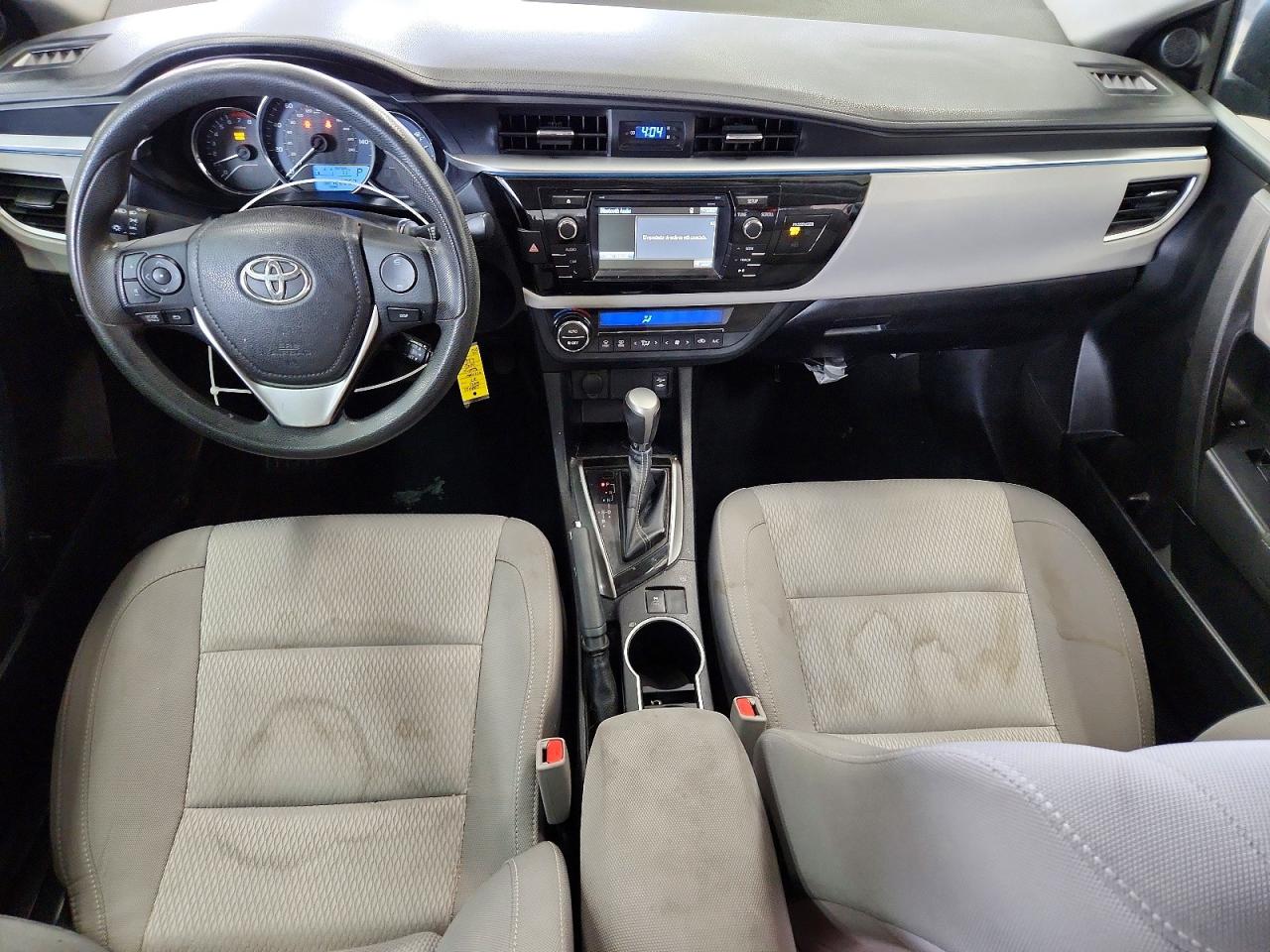 2014 Toyota Corolla Le Blue vin: 2T1BURHE6EC180003