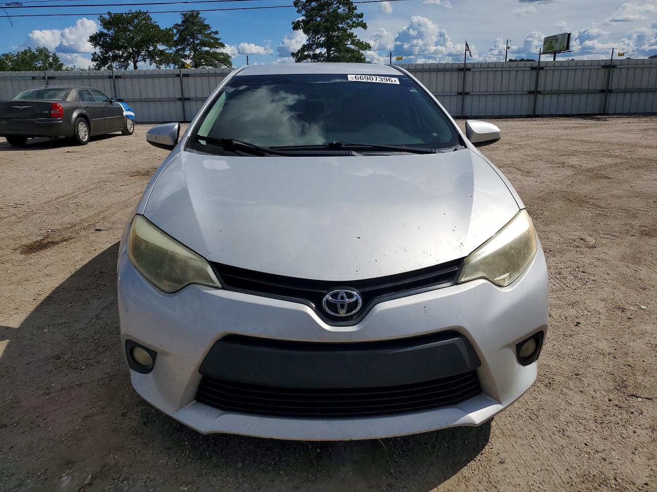 2014 Toyota Corolla Le Gray vin: 2T1BURHE6EC188795