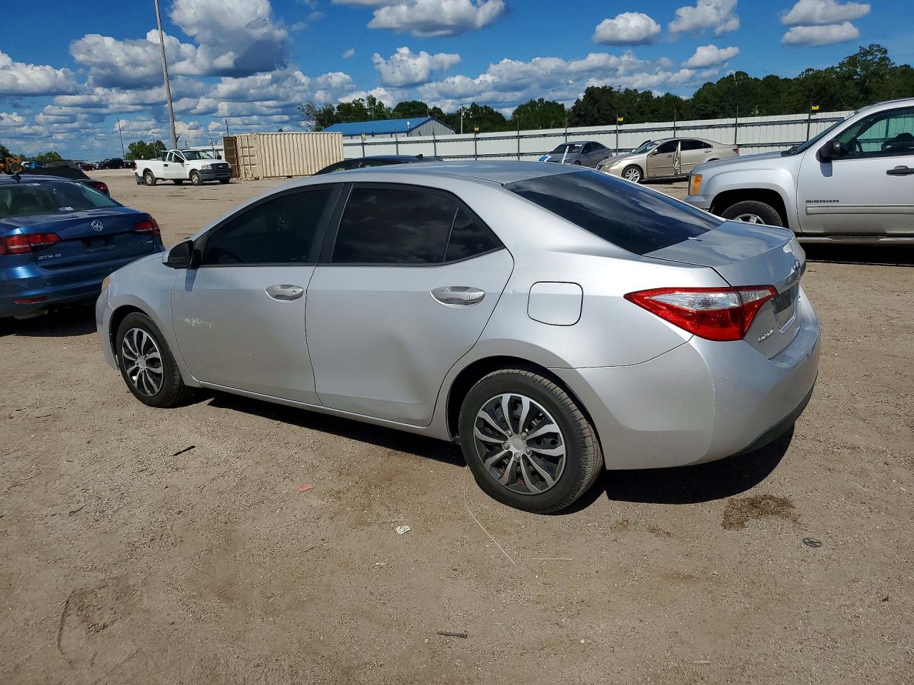 2014 Toyota Corolla Le Gray vin: 2T1BURHE6EC188795