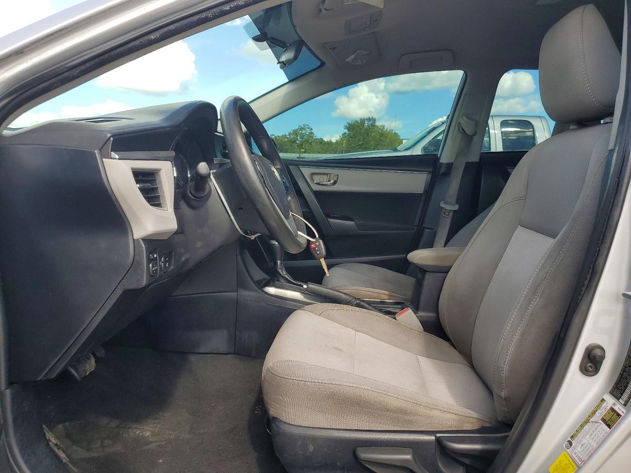 2014 Toyota Corolla Le Gray vin: 2T1BURHE6EC188795