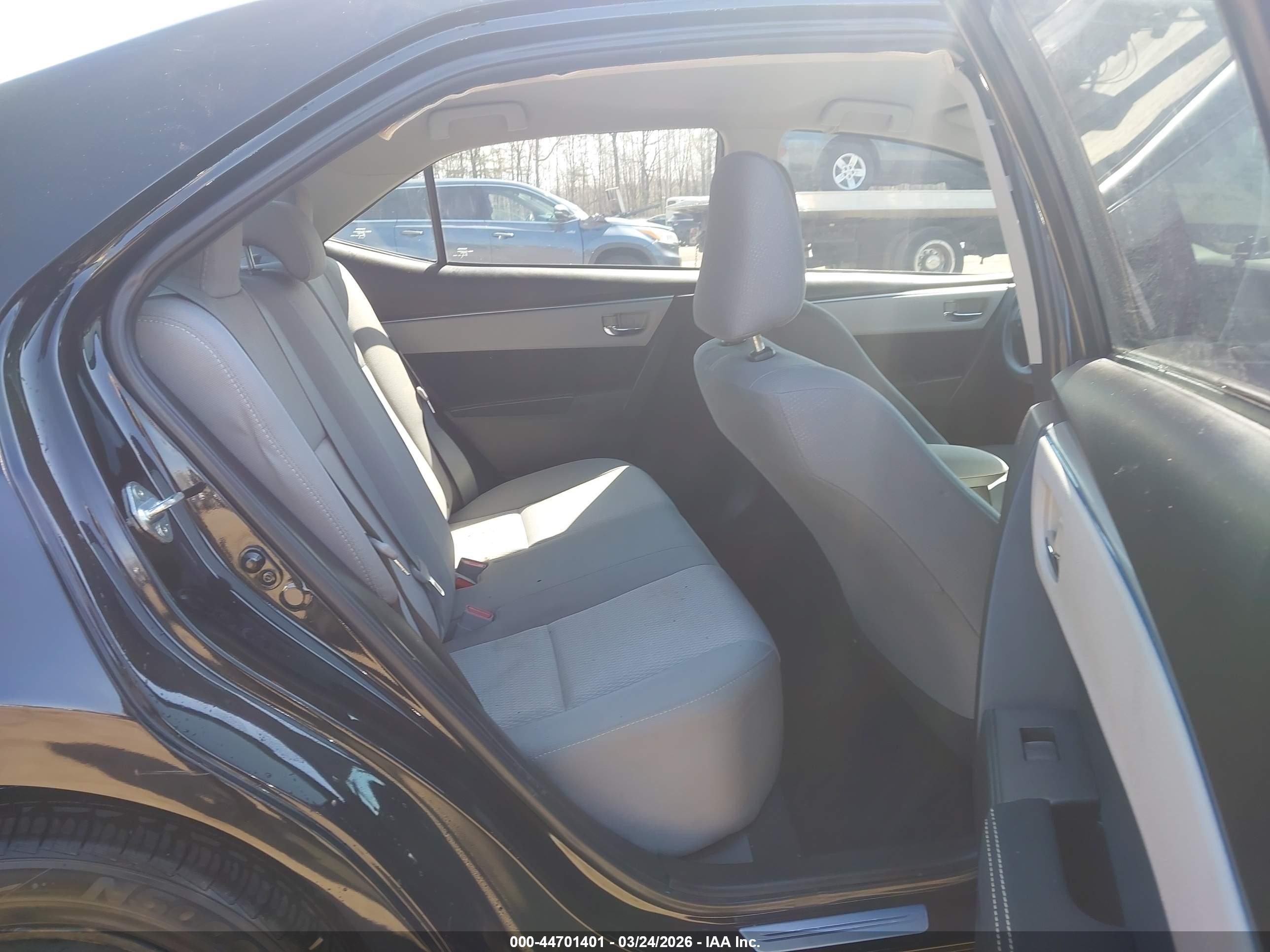 2014 Toyota Corolla Le Black vin: 2T1BURHE6EC192281