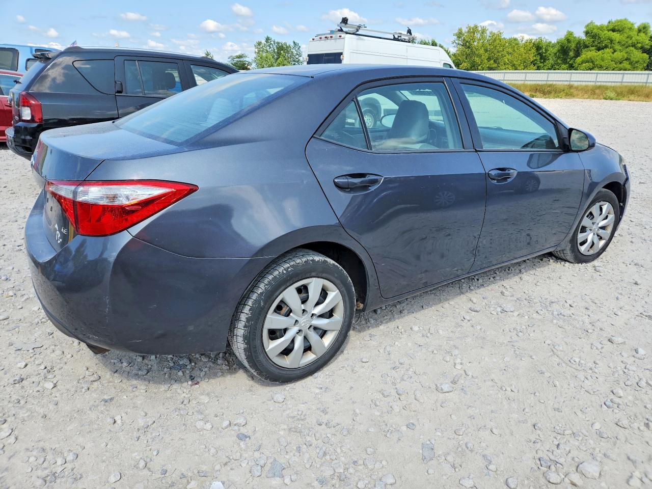2014 Toyota Corolla Le Gray vin: 2T1BURHE6EC200959