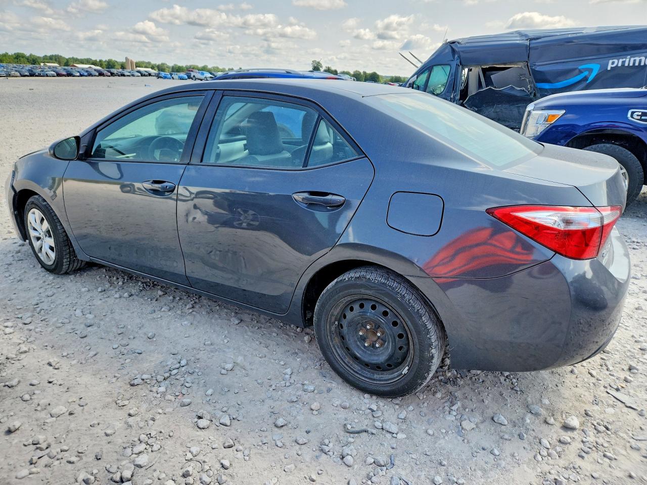 2014 Toyota Corolla Le Gray vin: 2T1BURHE6EC200959