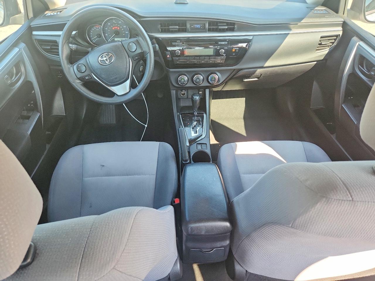 2014 Toyota Corolla L White vin: 2T1BURHE6EC203019