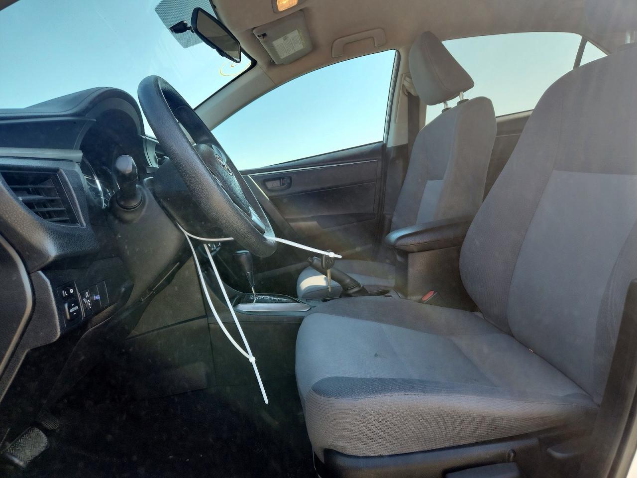 2014 Toyota Corolla L White vin: 2T1BURHE6EC203019