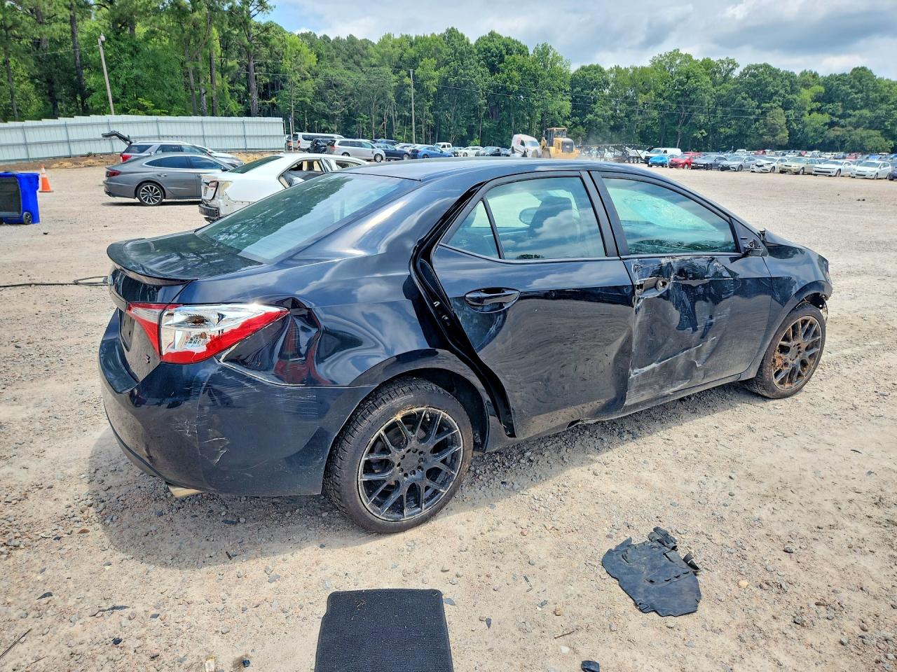 2014 Toyota Corolla S Plus Черный vin: 2T1BURHE6EC206678