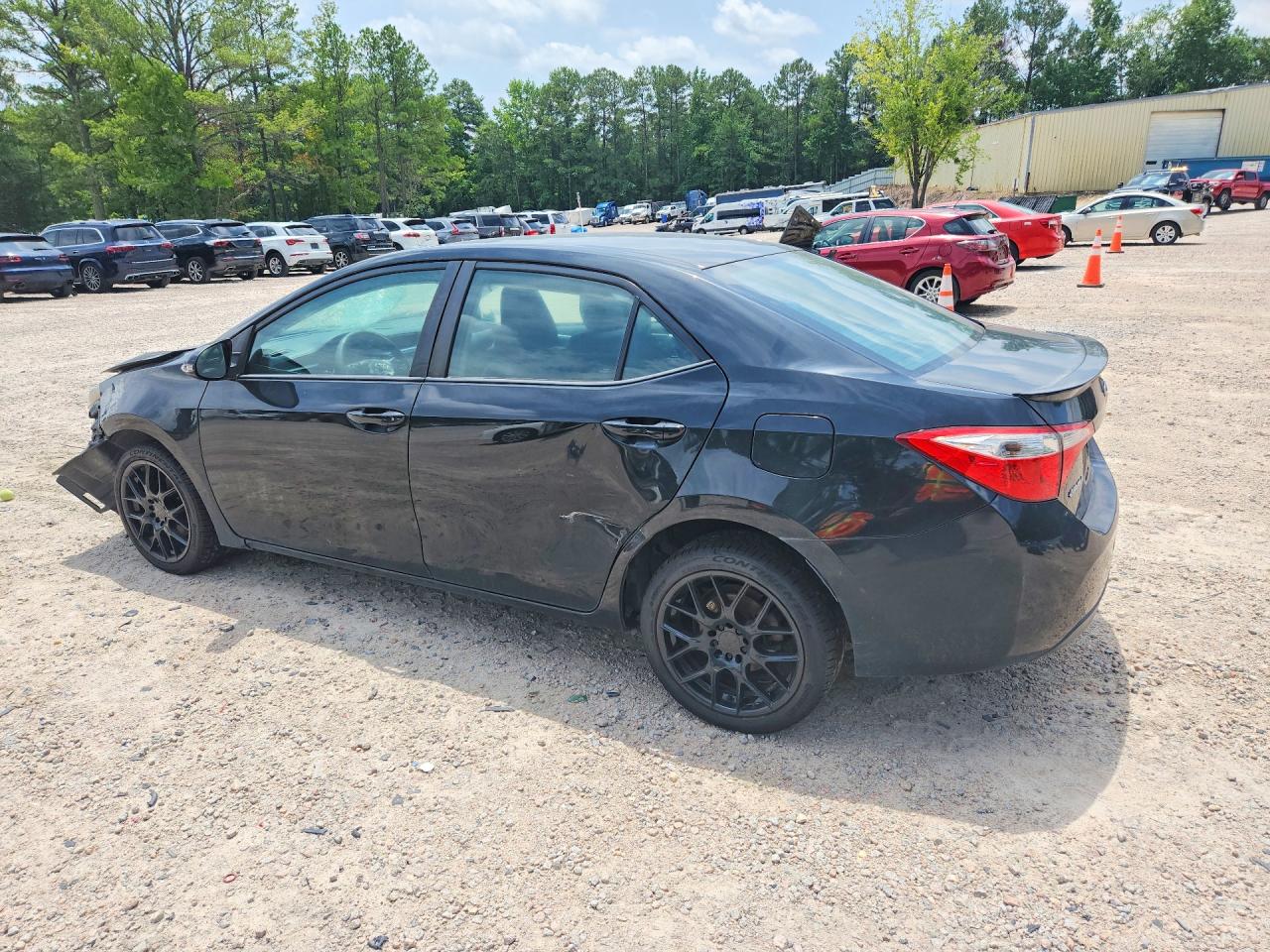2014 Toyota Corolla S Plus Черный vin: 2T1BURHE6EC206678