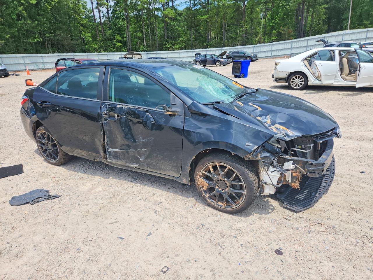 2014 Toyota Corolla S Plus Черный vin: 2T1BURHE6EC206678
