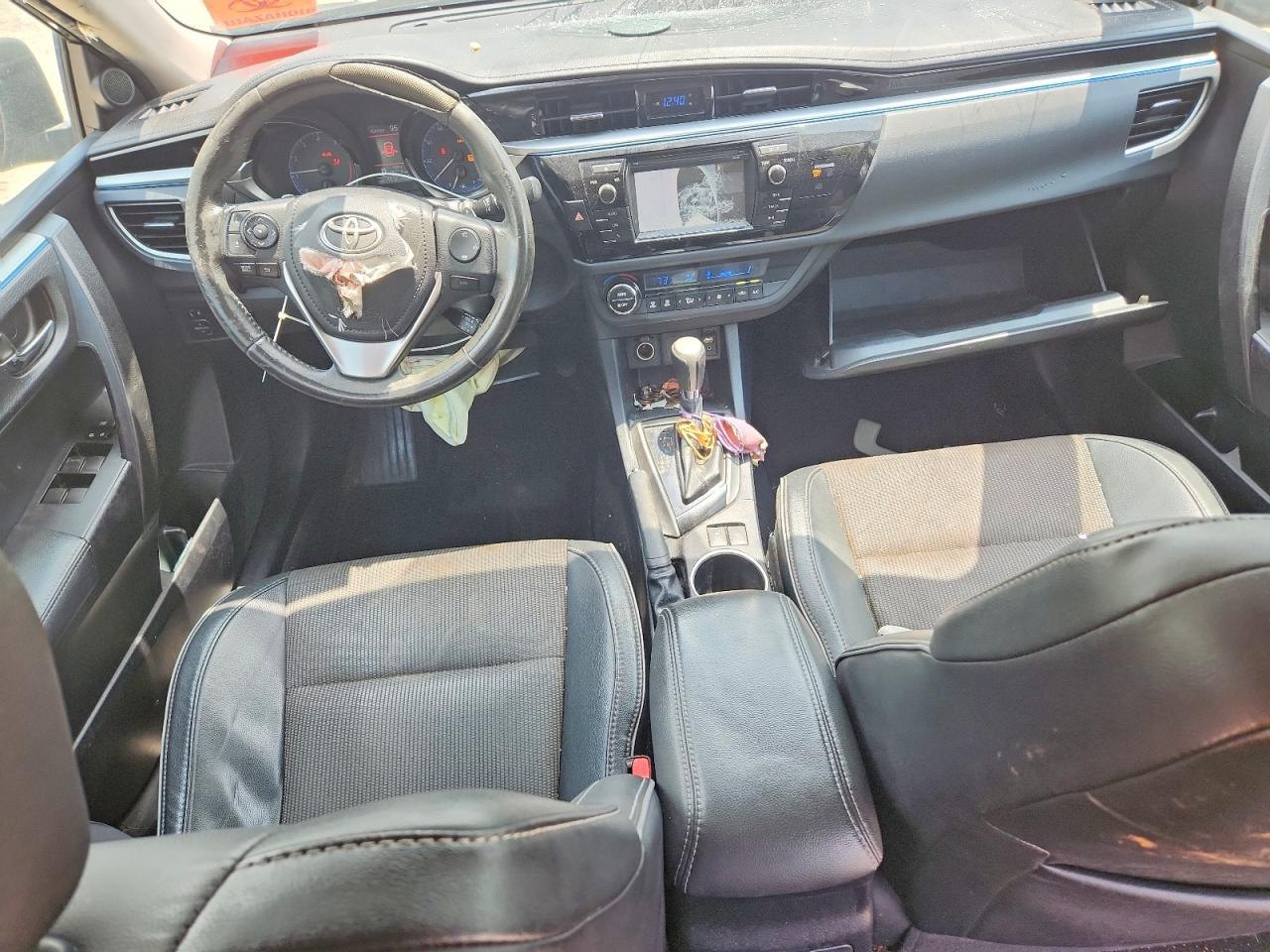 2014 Toyota Corolla S Plus Черный vin: 2T1BURHE6EC206678