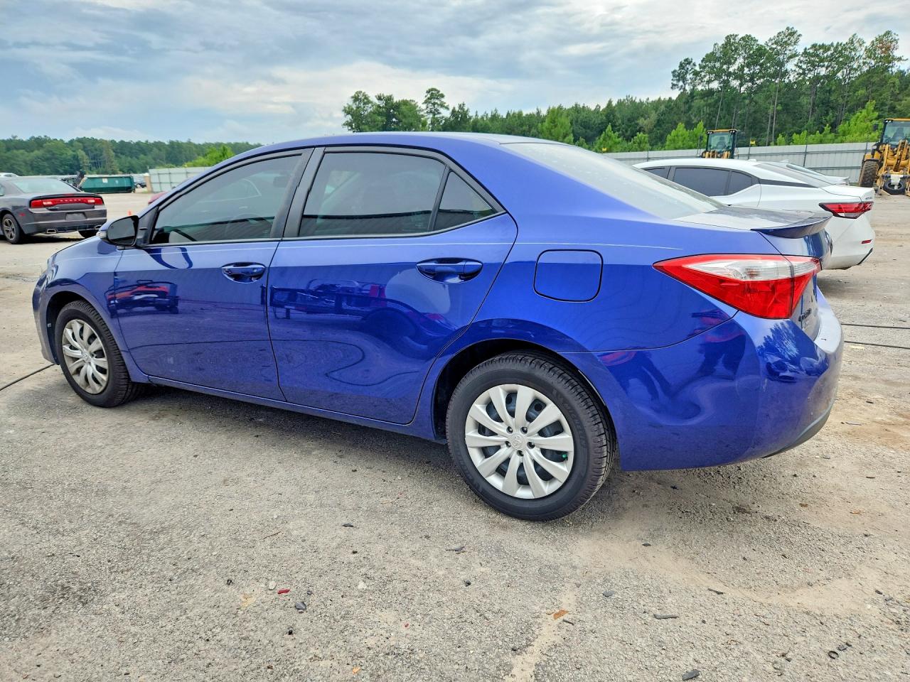 2014 Toyota Corolla S Blue vin: 2T1BURHE6EC209063