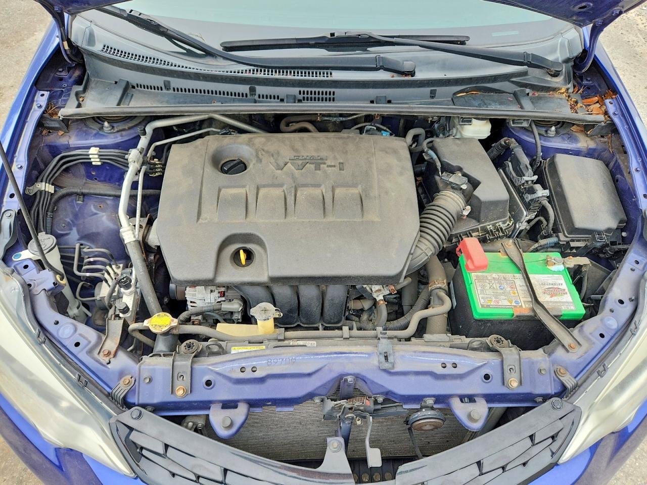 2014 Toyota Corolla S Blue vin: 2T1BURHE6EC209063