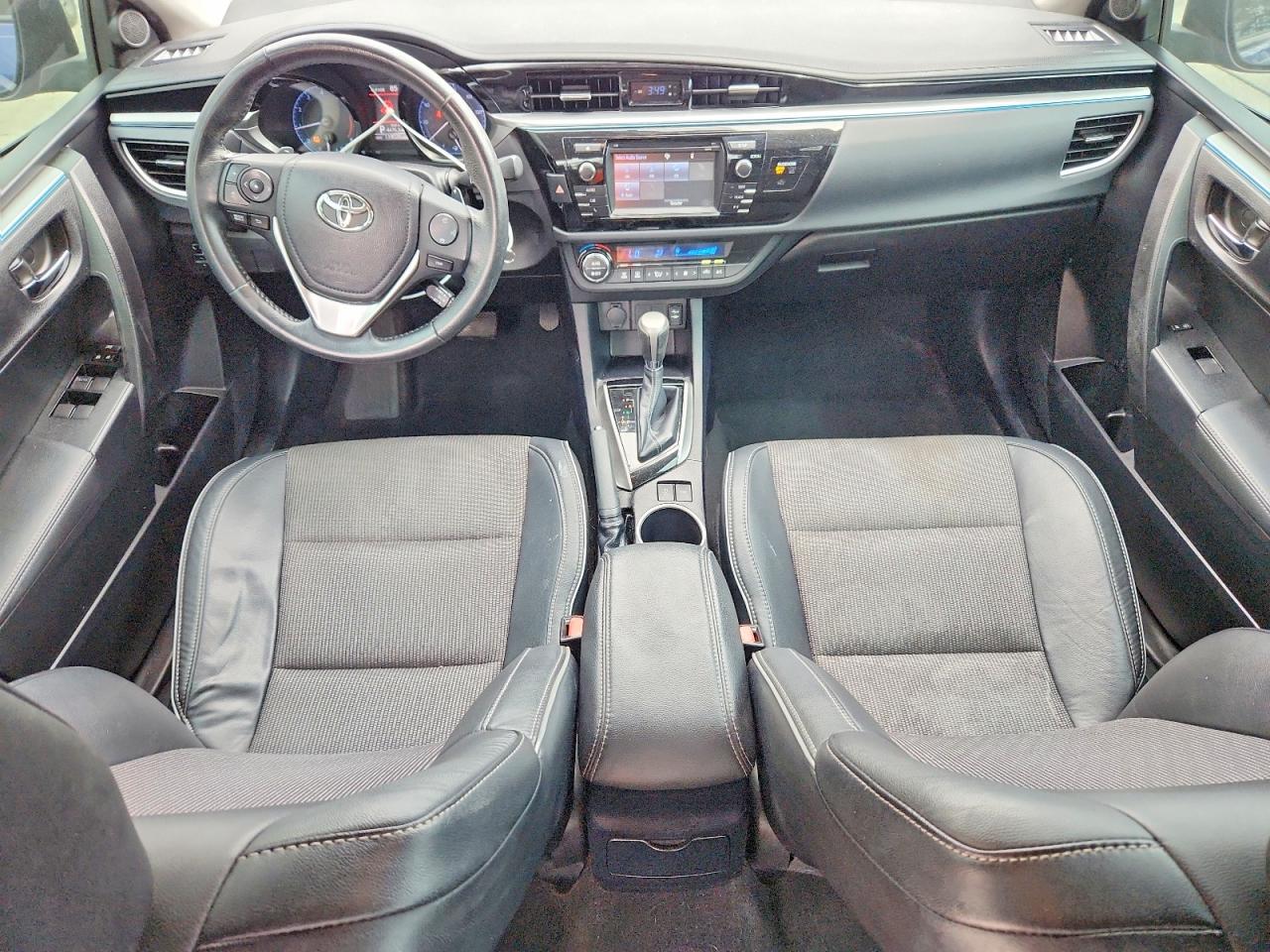2014 Toyota Corolla S Blue vin: 2T1BURHE6EC209063