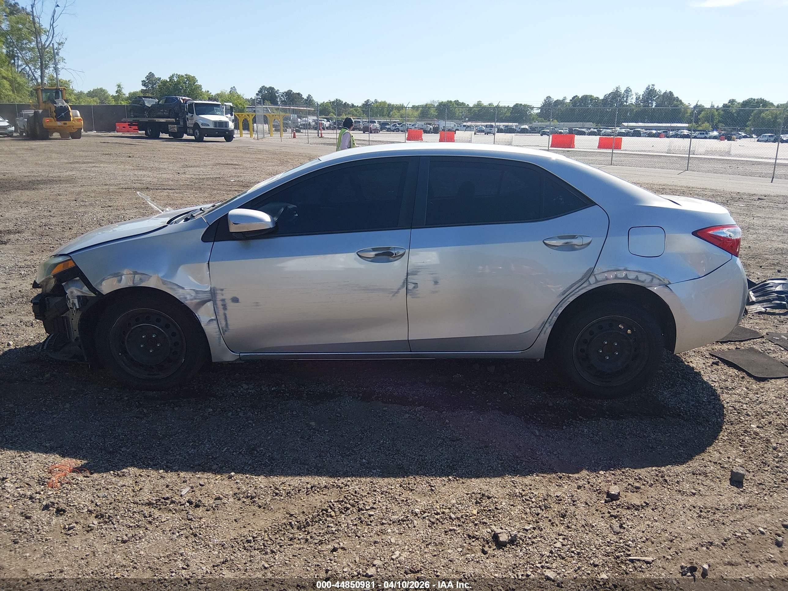 2014 Toyota Corolla Le Белый vin: 2T1BURHE6EC209421