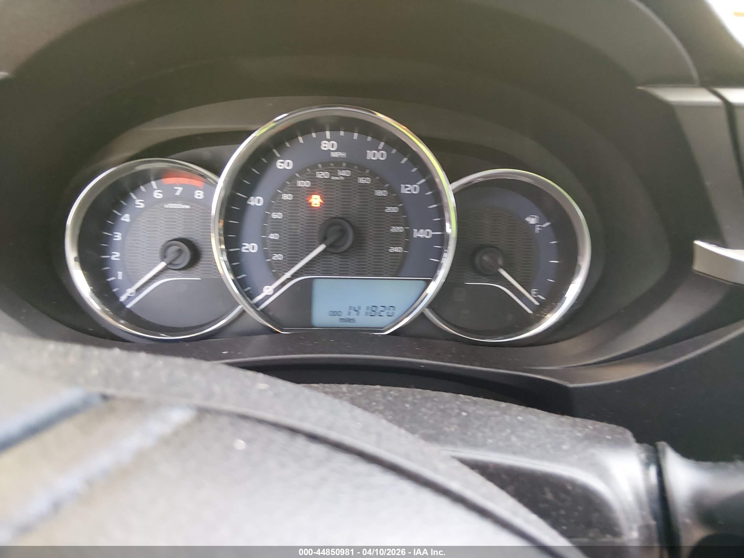 2014 Toyota Corolla Le Белый vin: 2T1BURHE6EC209421