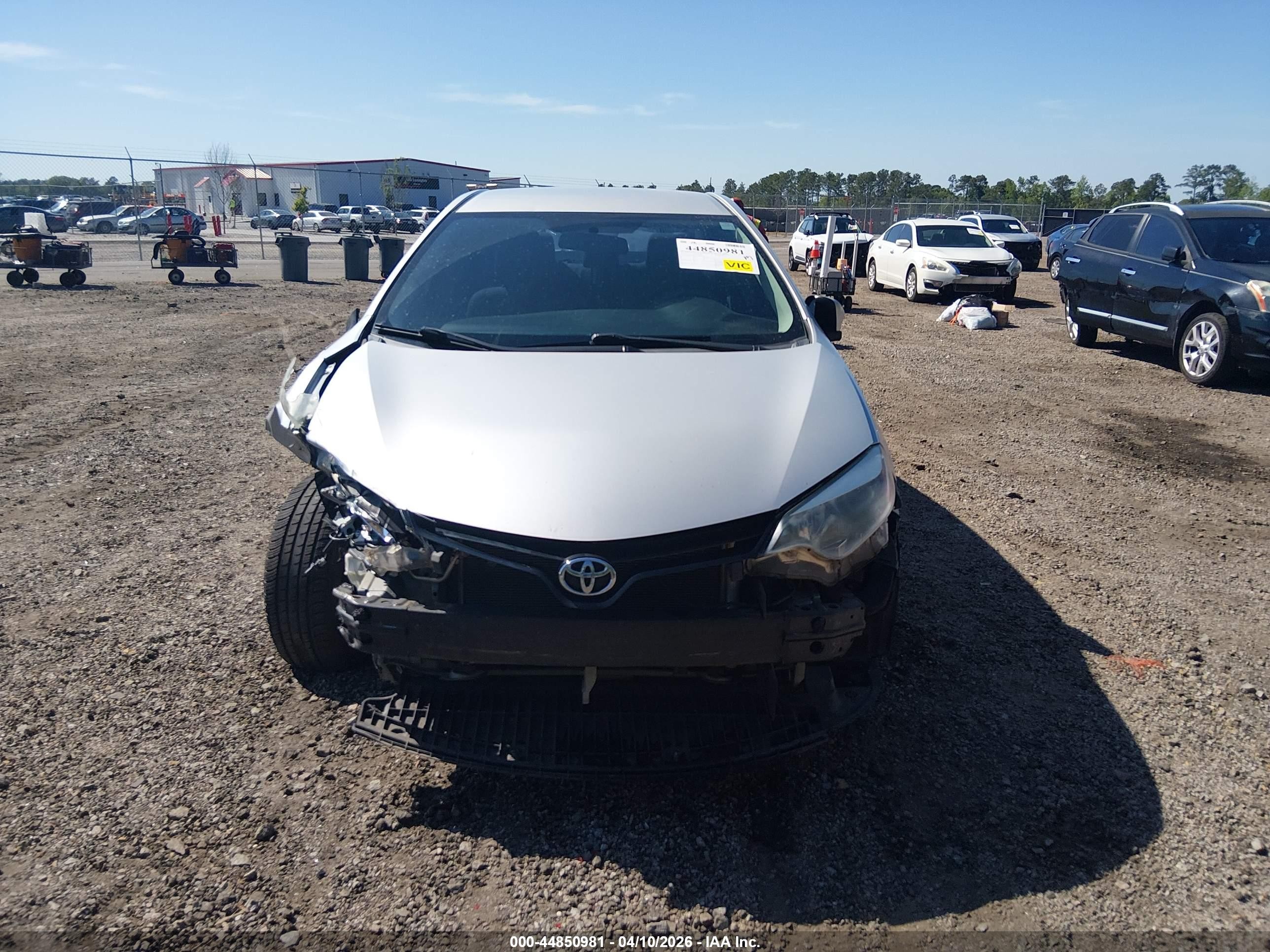 2014 Toyota Corolla Le Белый vin: 2T1BURHE6EC209421