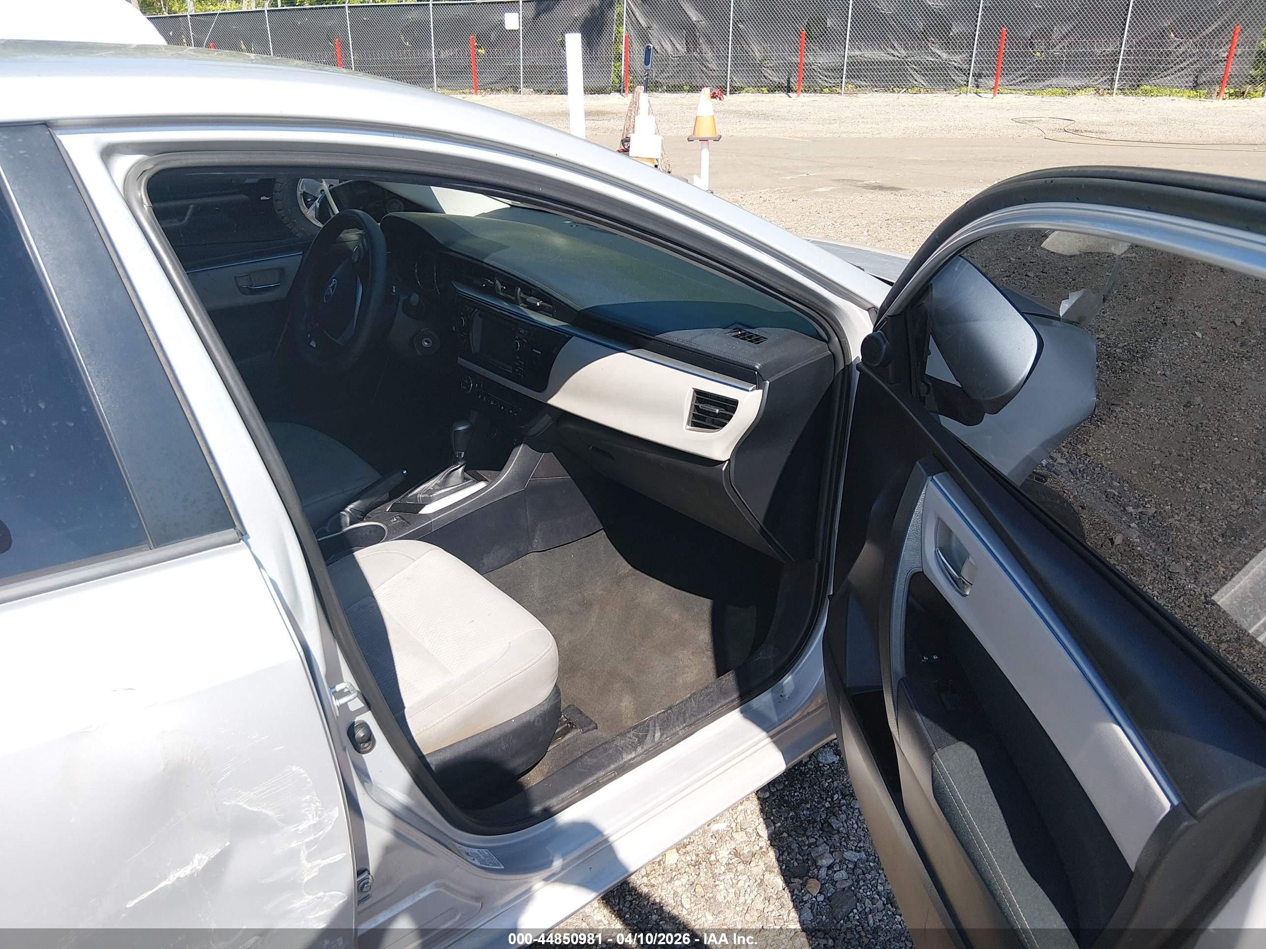 2014 Toyota Corolla Le Белый vin: 2T1BURHE6EC209421