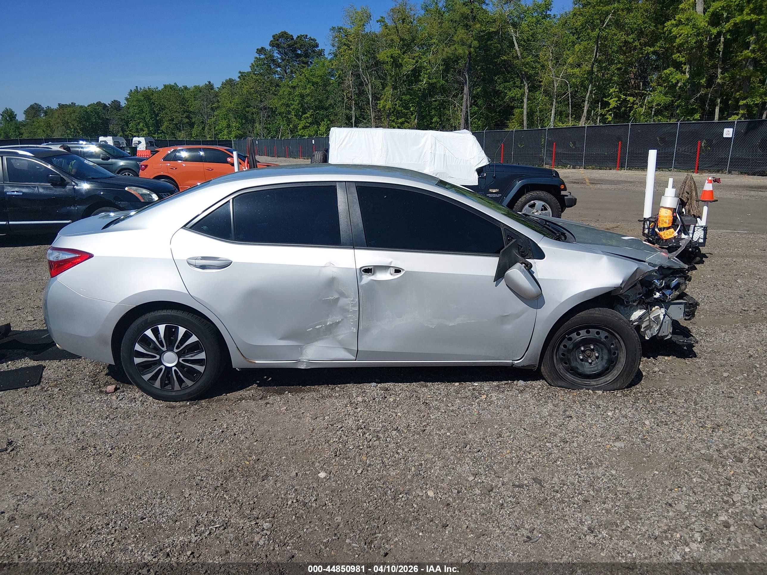 2014 Toyota Corolla Le Белый vin: 2T1BURHE6EC209421