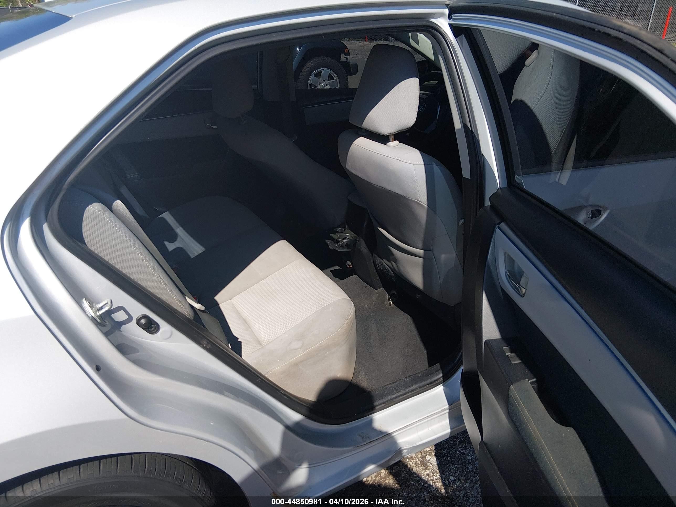 2014 Toyota Corolla Le Белый vin: 2T1BURHE6EC209421