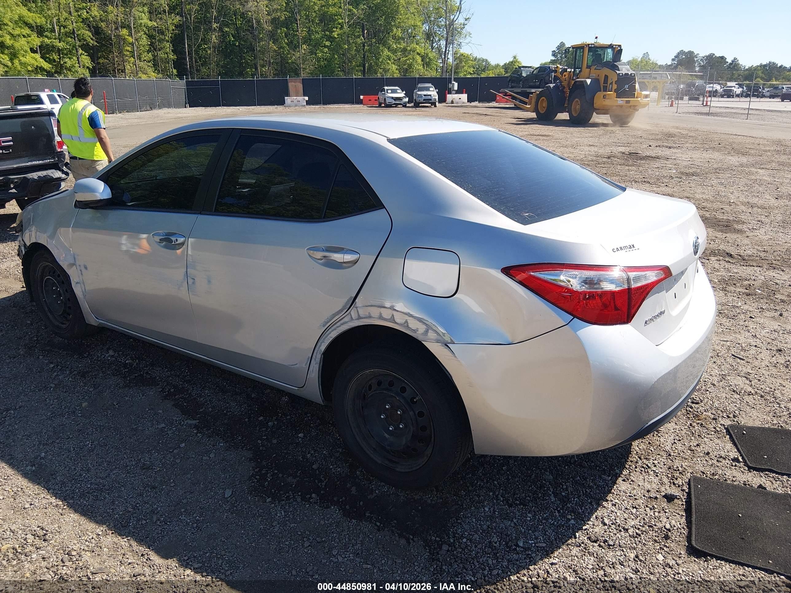 2014 Toyota Corolla Le Белый vin: 2T1BURHE6EC209421