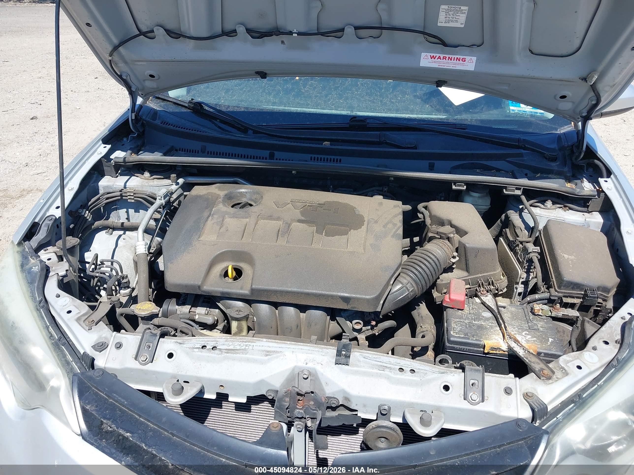 2014 Toyota Corolla Le Silver vin: 2T1BURHE6EC212335