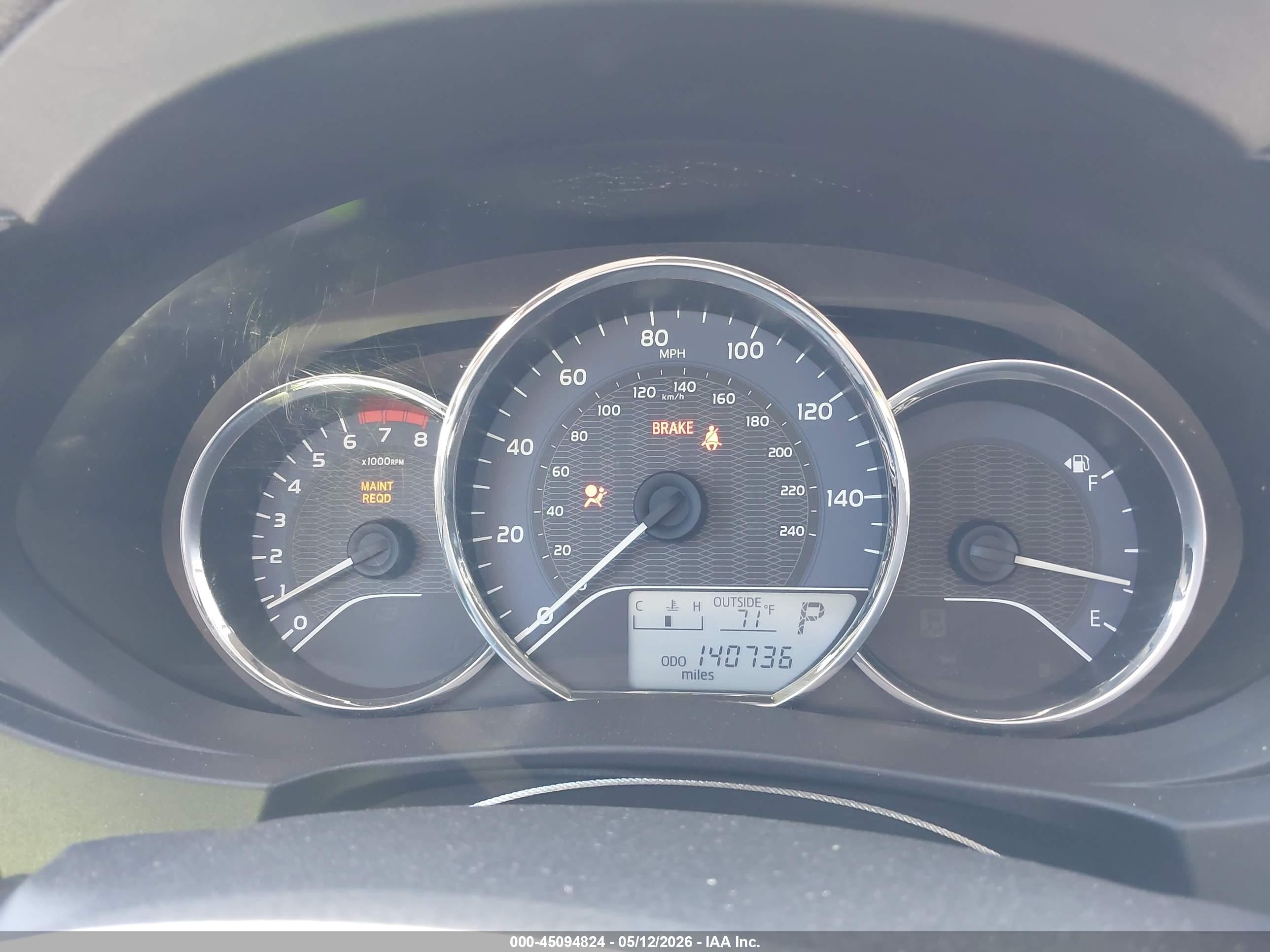2014 Toyota Corolla Le Silver vin: 2T1BURHE6EC212335