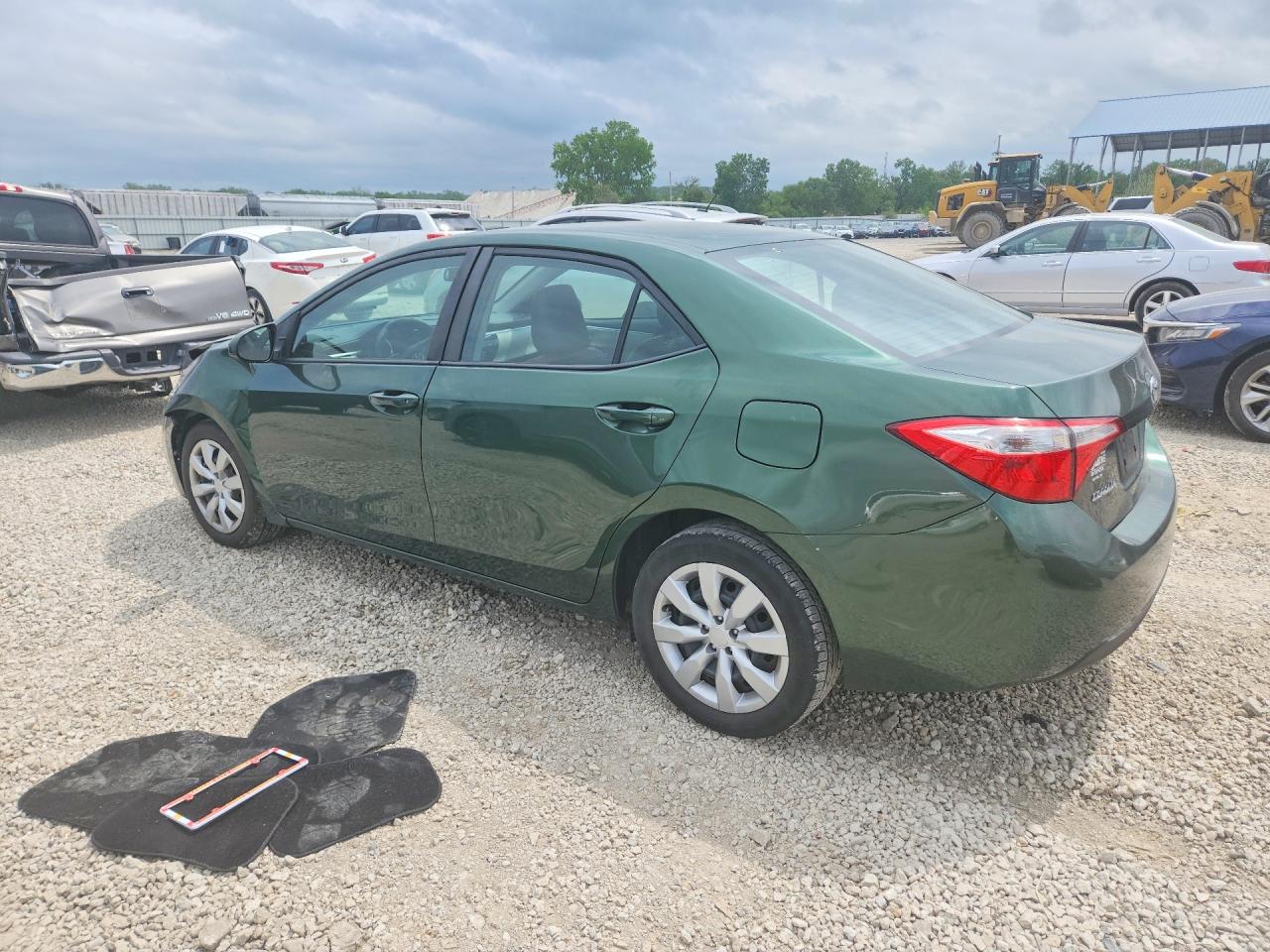 2014 Toyota Corolla Le Green vin: 2T1BURHE6EC216966