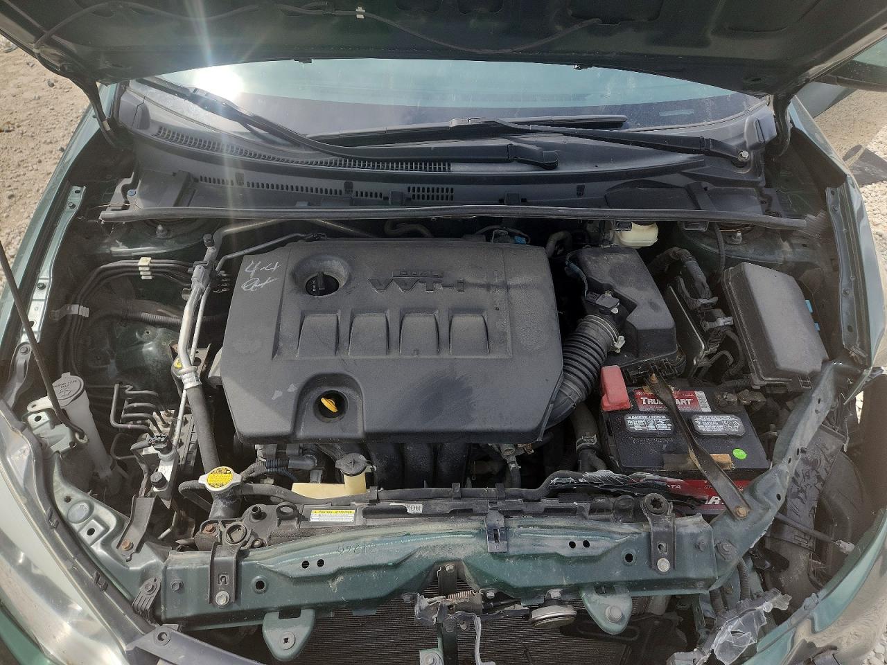 2014 Toyota Corolla Le Green vin: 2T1BURHE6EC216966