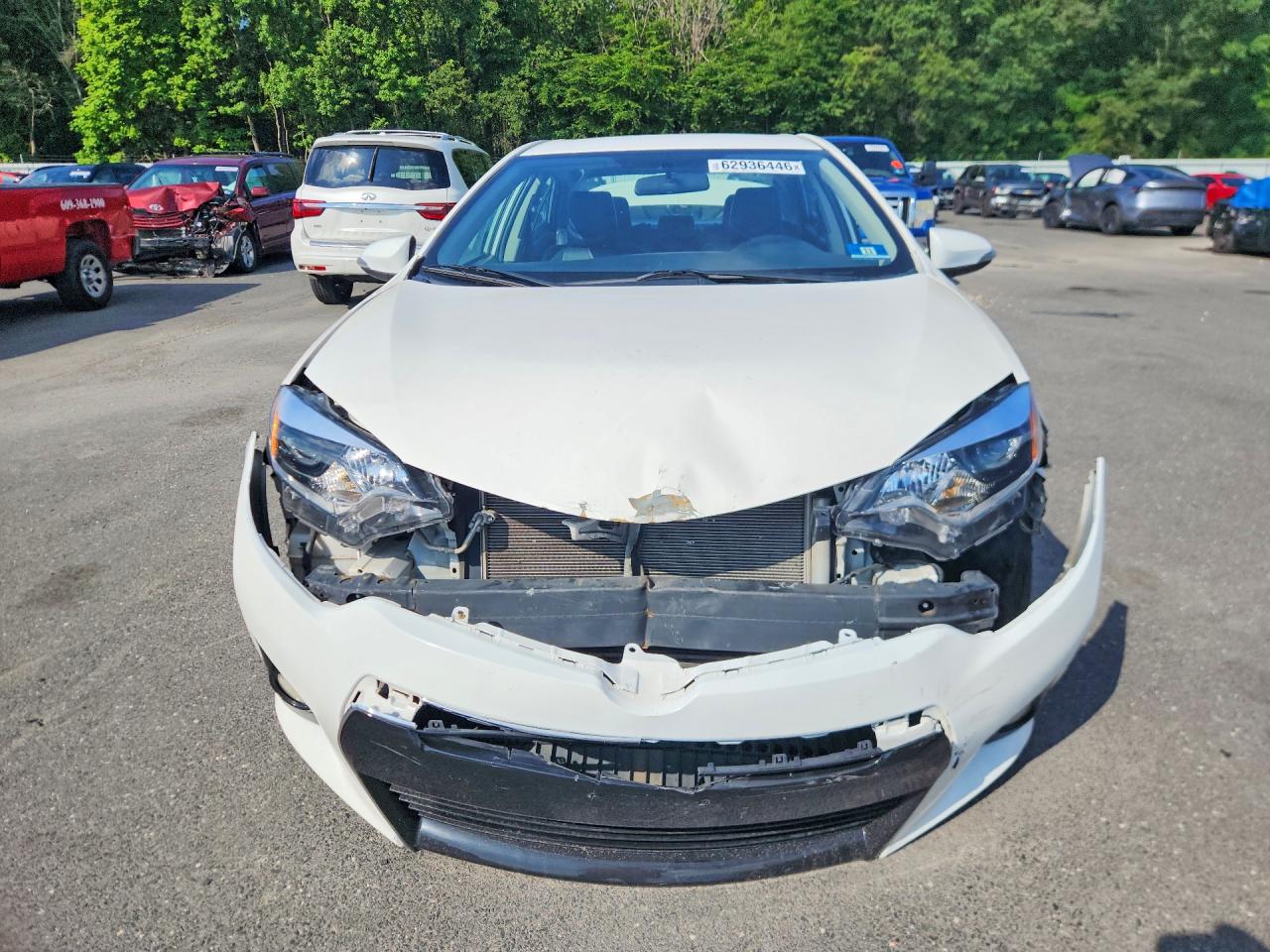 2014 Toyota Corolla S Plus White vin: 2T1BURHE6EC217468