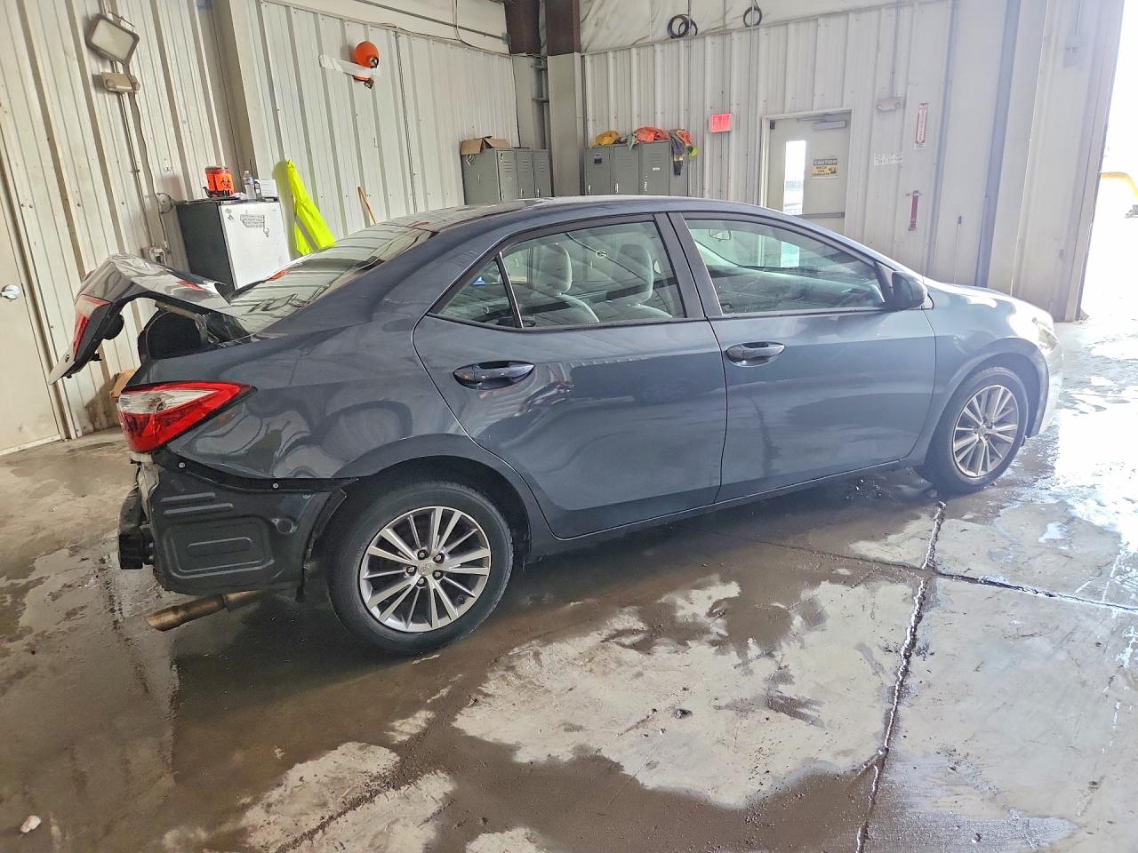 2014 Toyota Corolla Le Plus Gray vin: 2T1BURHE6EC221973