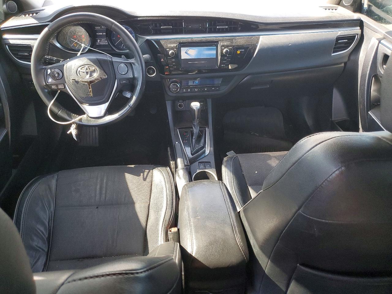 2014 Toyota Corolla S Plus White vin: 2T1BURHE6EC222606