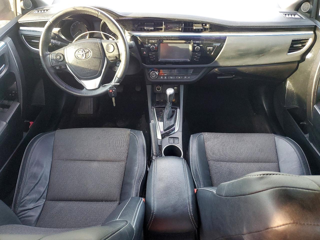 2014 Toyota Corolla S Plus Red vin: 2T1BURHE6EC225943