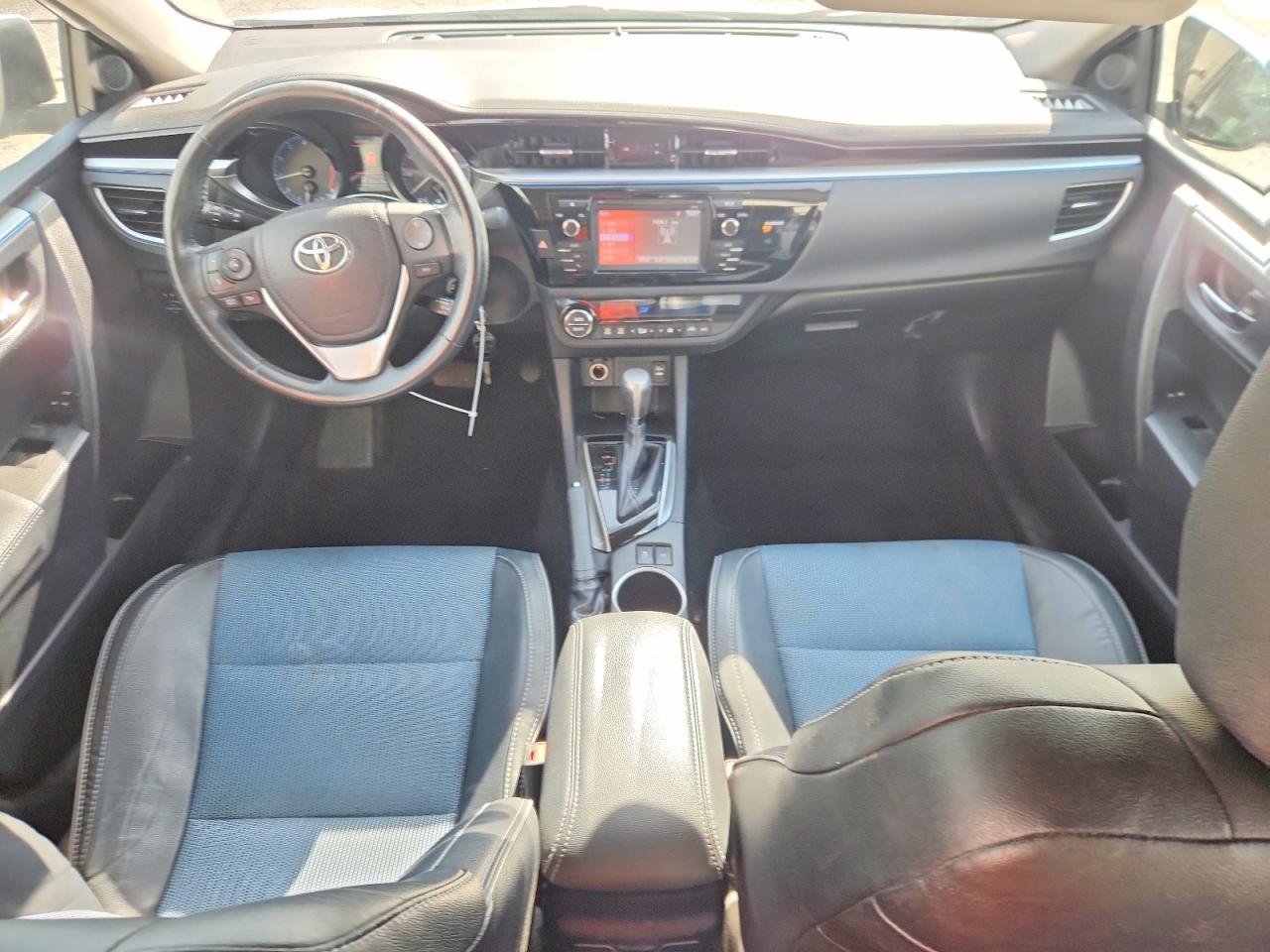 2015 Toyota Corolla S Plus White vin: 2T1BURHE6FC231145