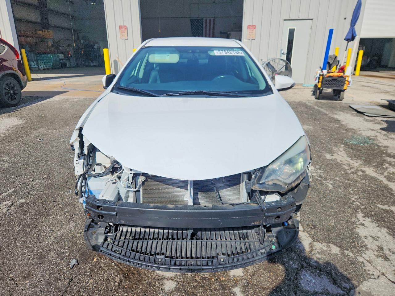 2015 Toyota Corolla S Plus White vin: 2T1BURHE6FC231145